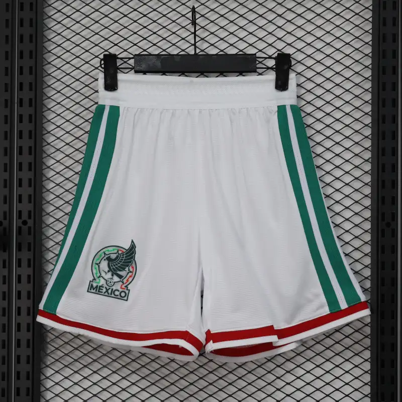Player Version Shorts 2026 Mexico White S-XXL