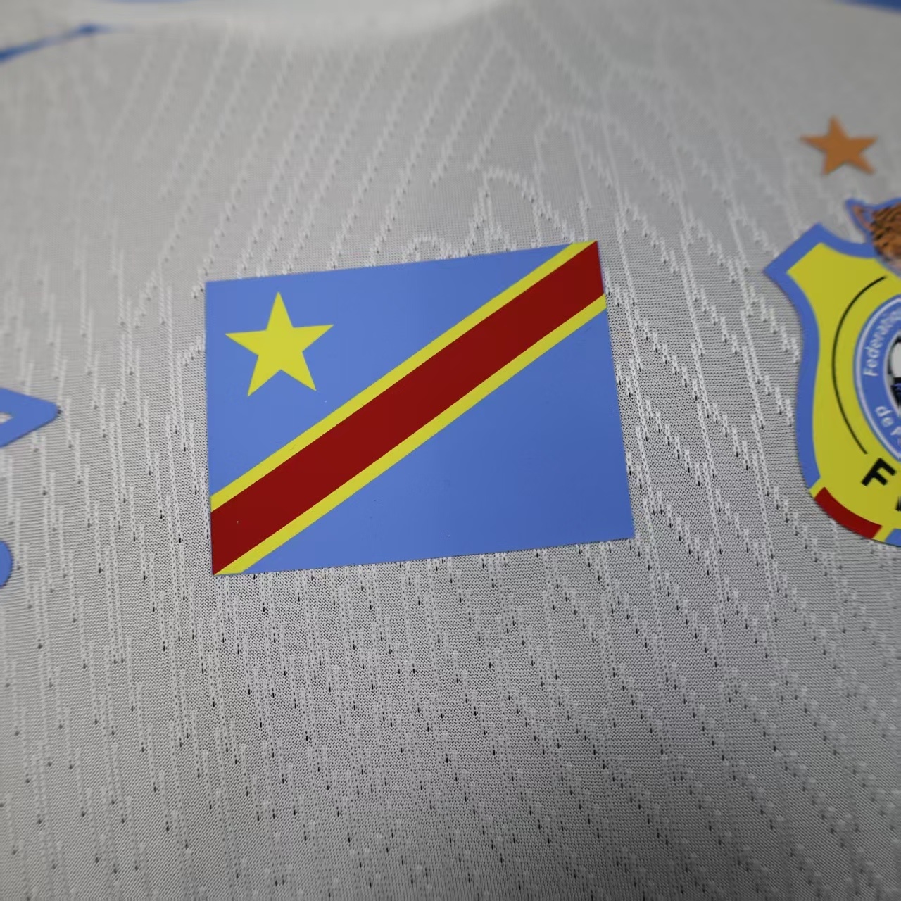 Player Version 2026 Congo White Jersey with Patches S-XXL 4