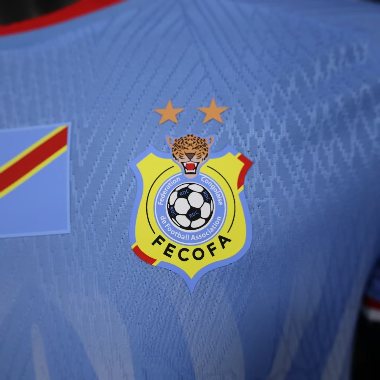 Player Version 2026 Congo Sky Blue Jersey with Patches S-XXL 3