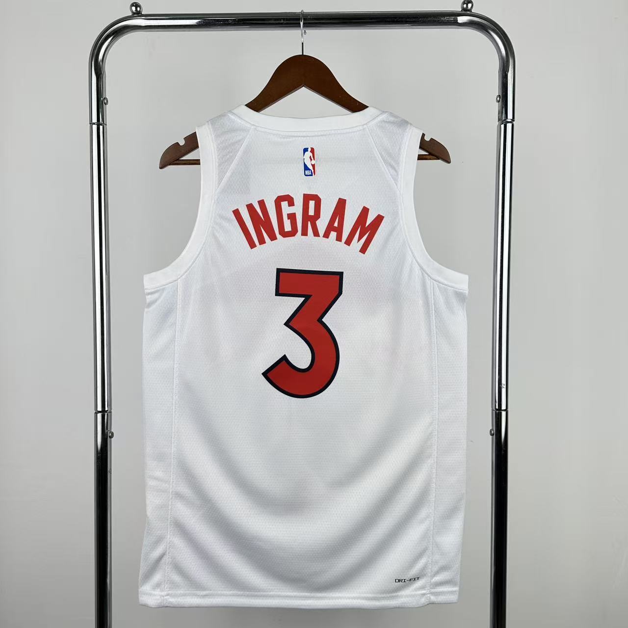 23 Season Toronto Raptors White Jersey No.3