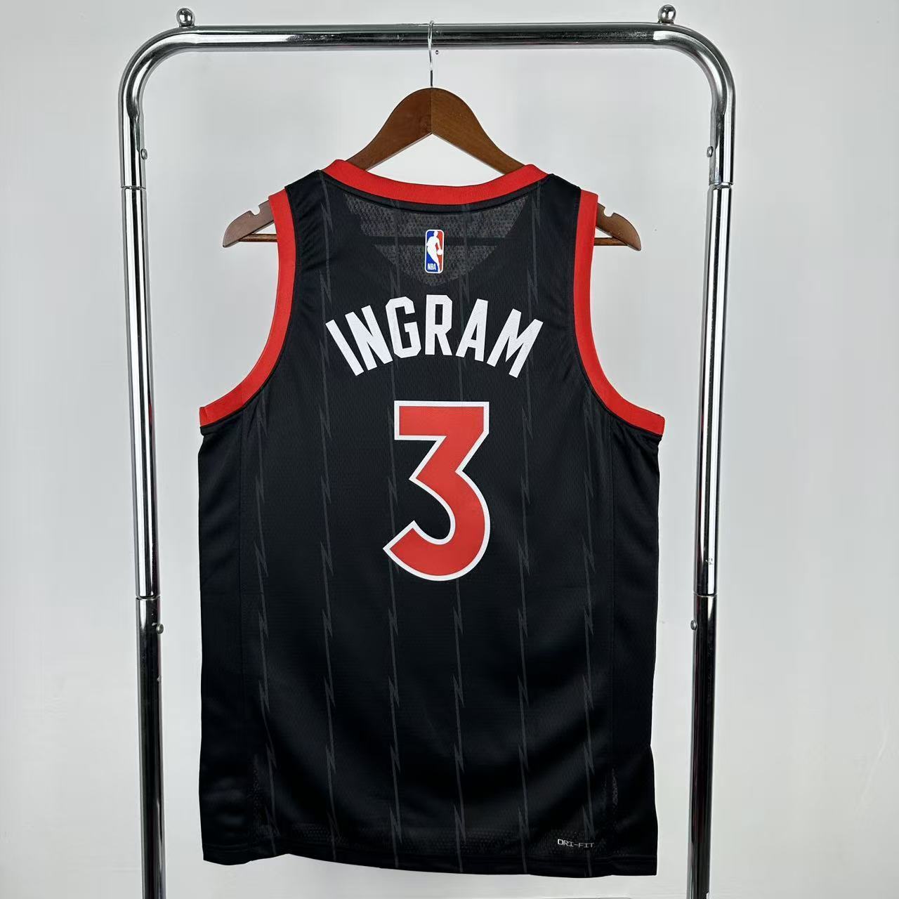 23 Season Toronto Raptors Black Jersey No.3