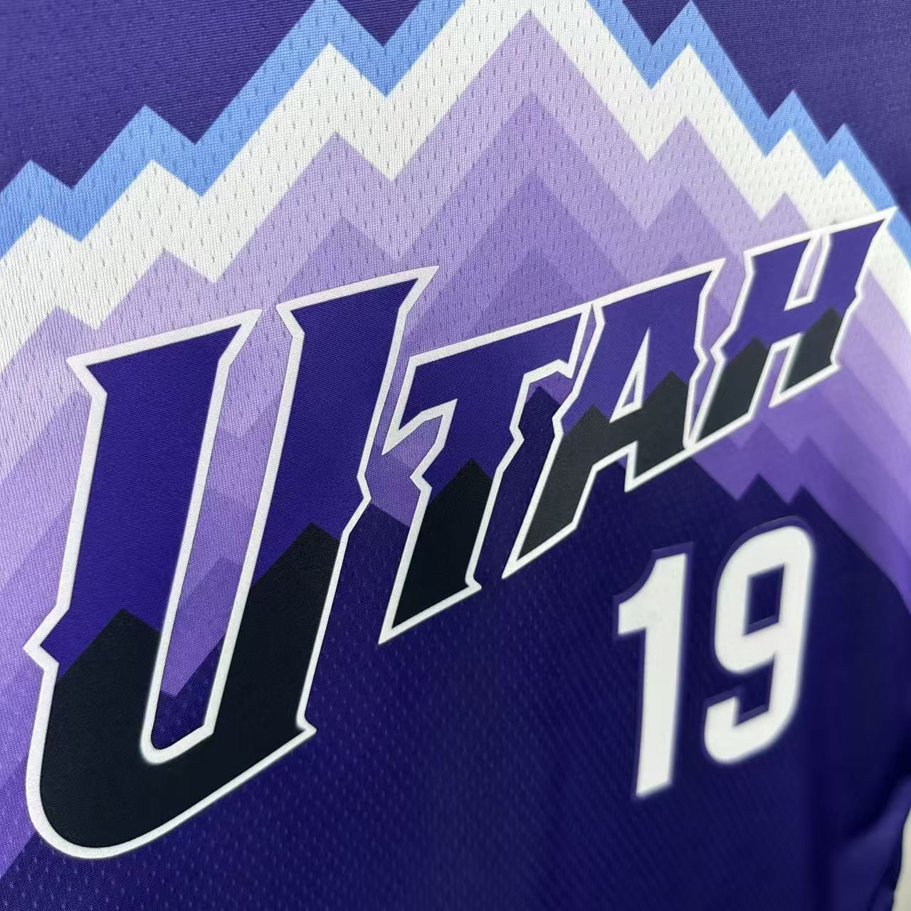 26 Season UTAH JAZZ Purple No.19