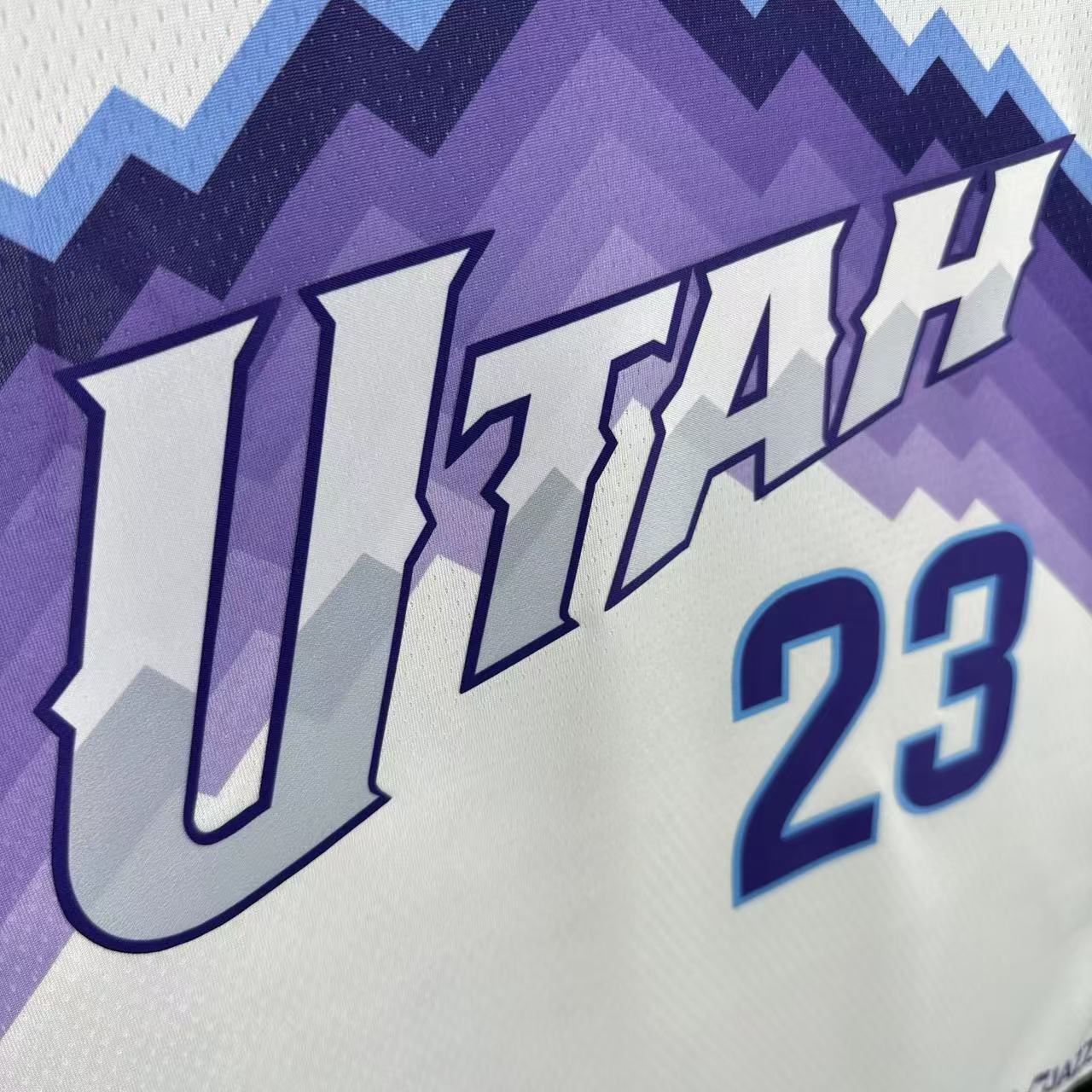 26 Season UTAH JAZZ White No.23