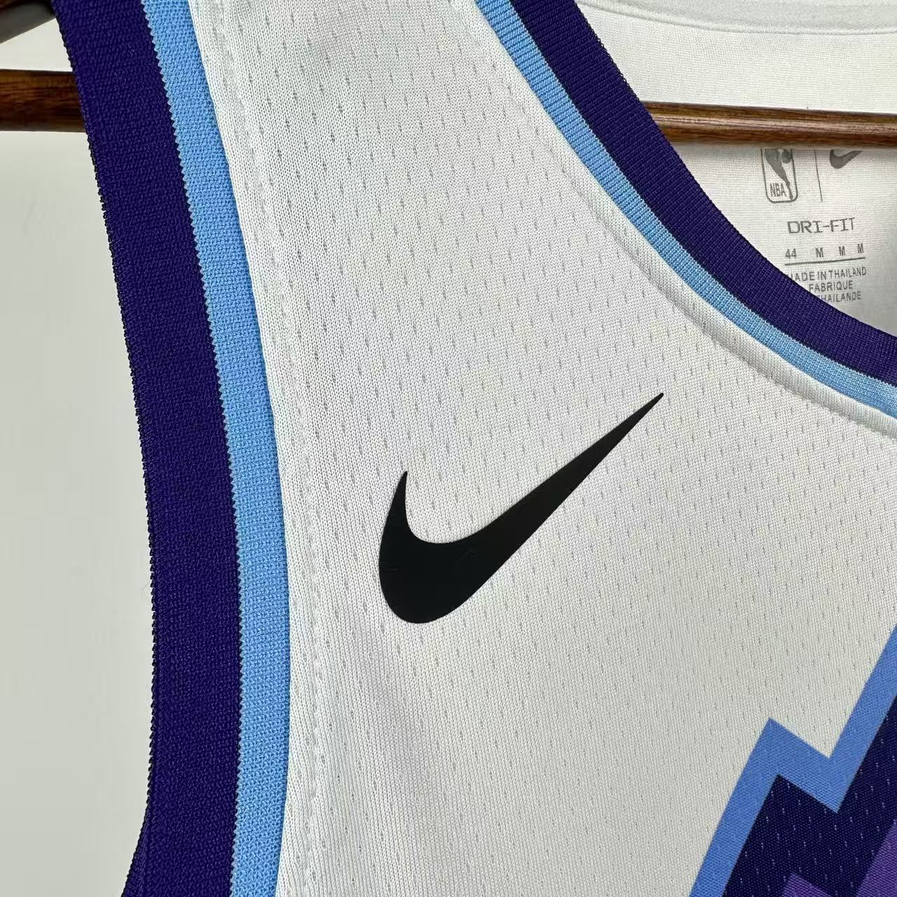 26 Season UTAH JAZZ White No.00