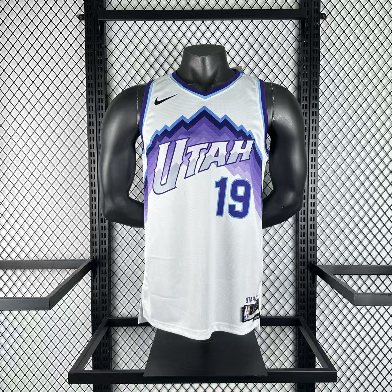26 Season UTAH JAZZ White No.19