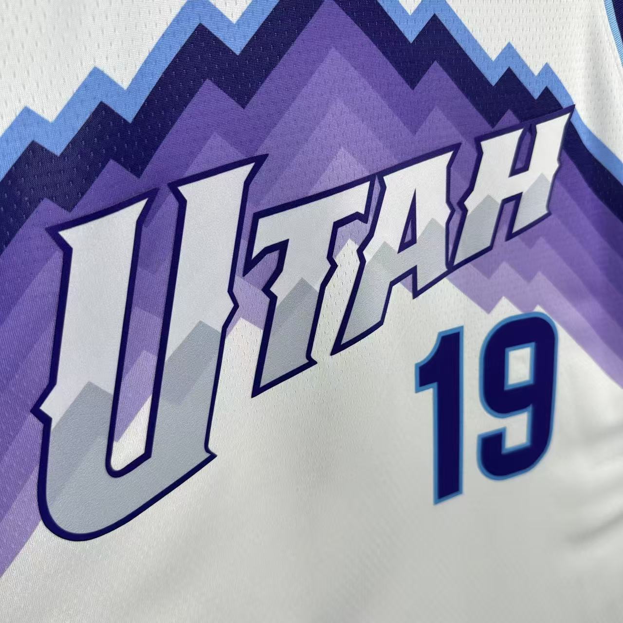 26 Season UTAH JAZZ White No.19