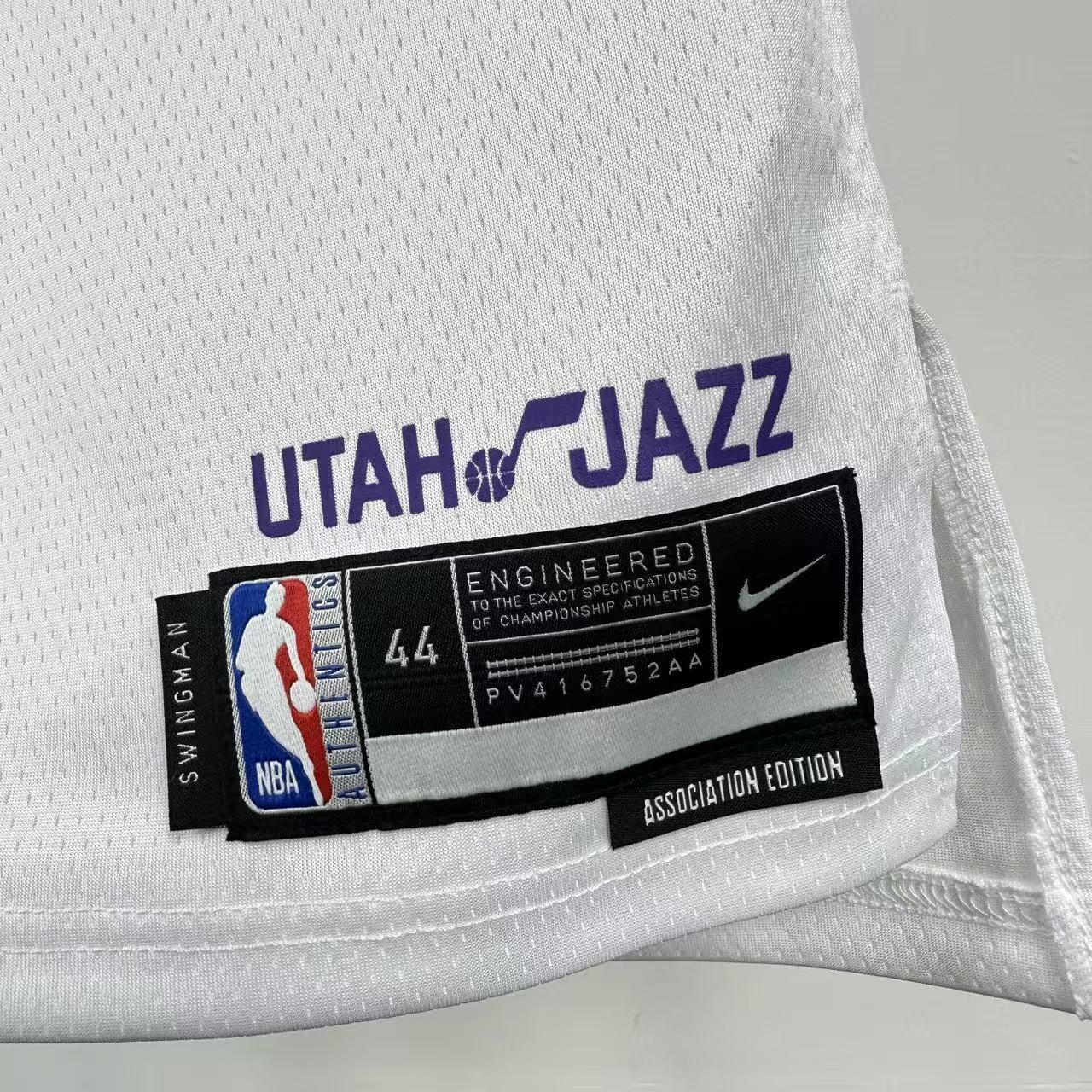 26 Season UTAH JAZZ White No.19