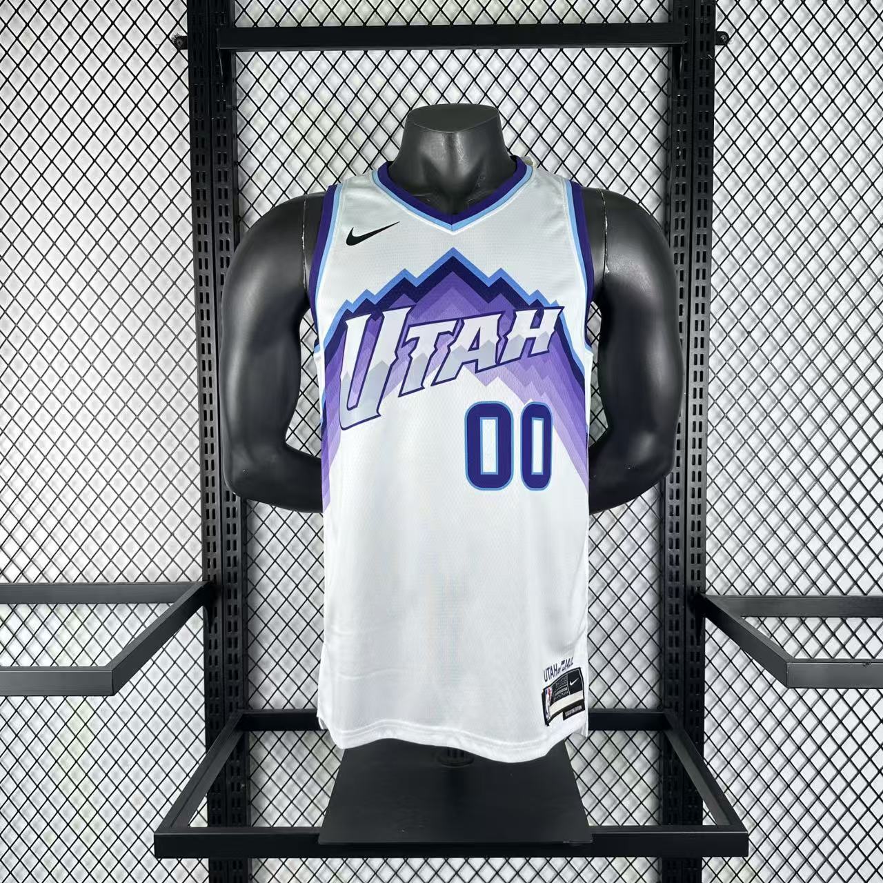 26 Season UTAH JAZZ White No.00