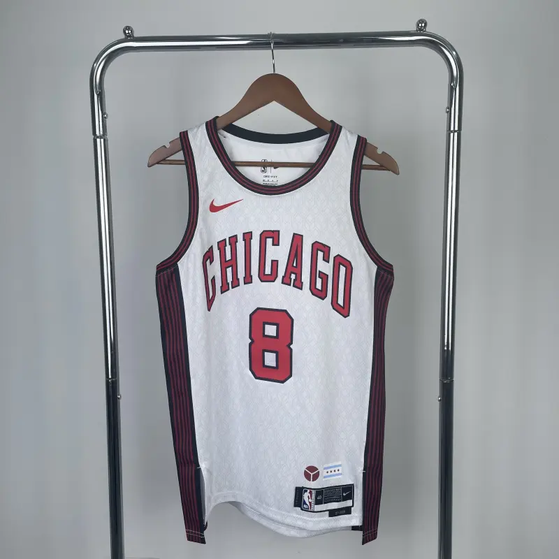 23 Season Chicago Bulls City Edition Jersey No.8