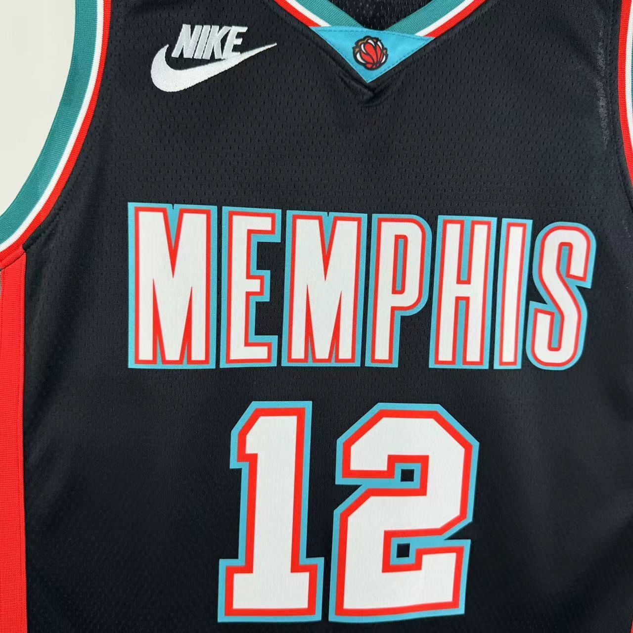 26 Season Grizzlies Black No.12