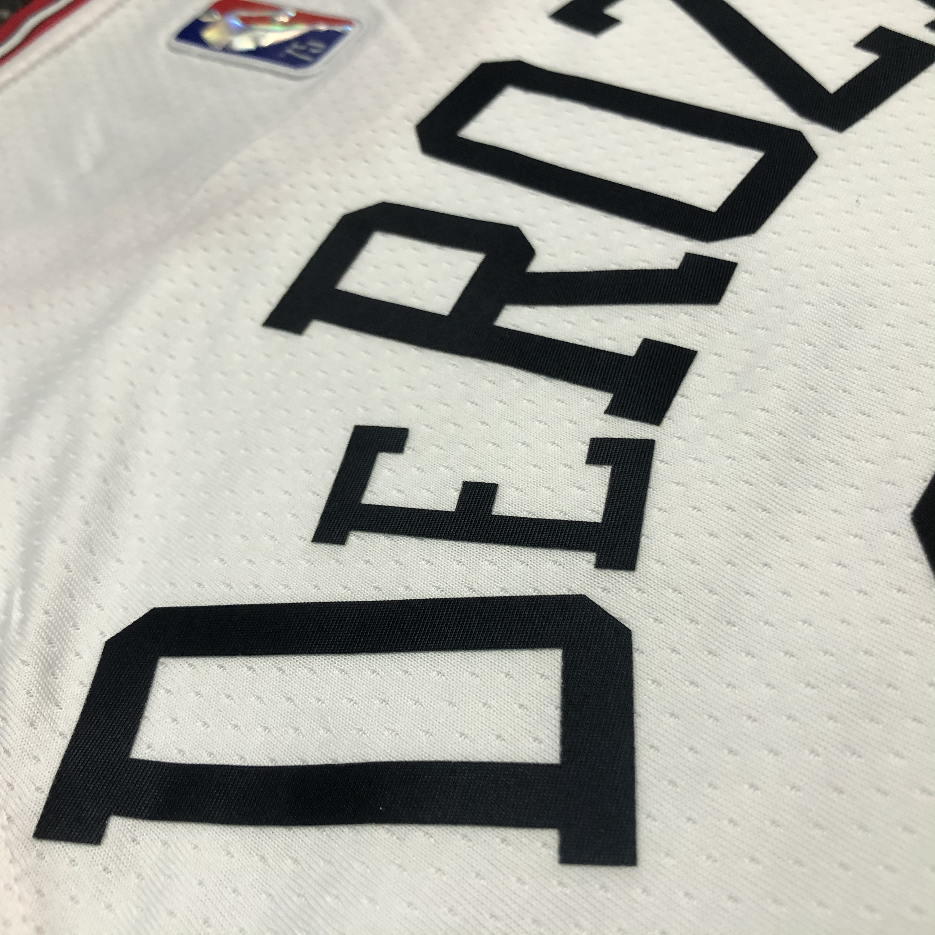75th Anniversary Chicago Bulls White Jersey No.11