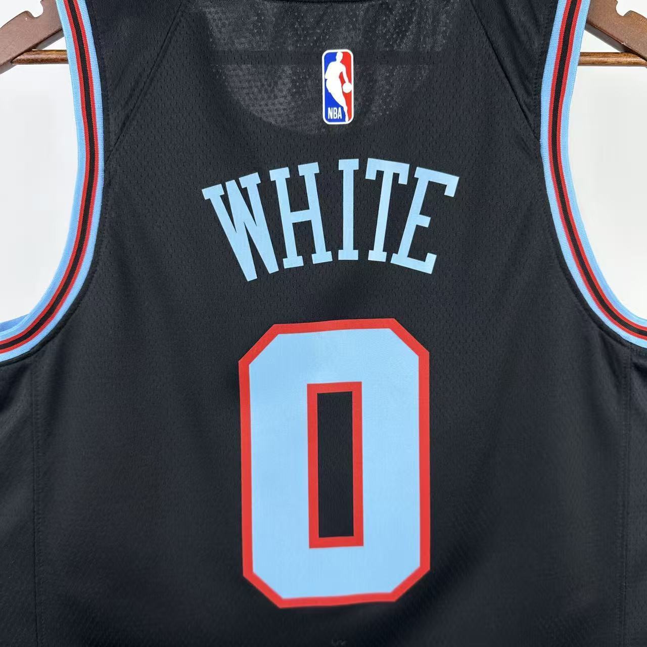 26 Season Chicago Bulls City Edition Jersey No.0