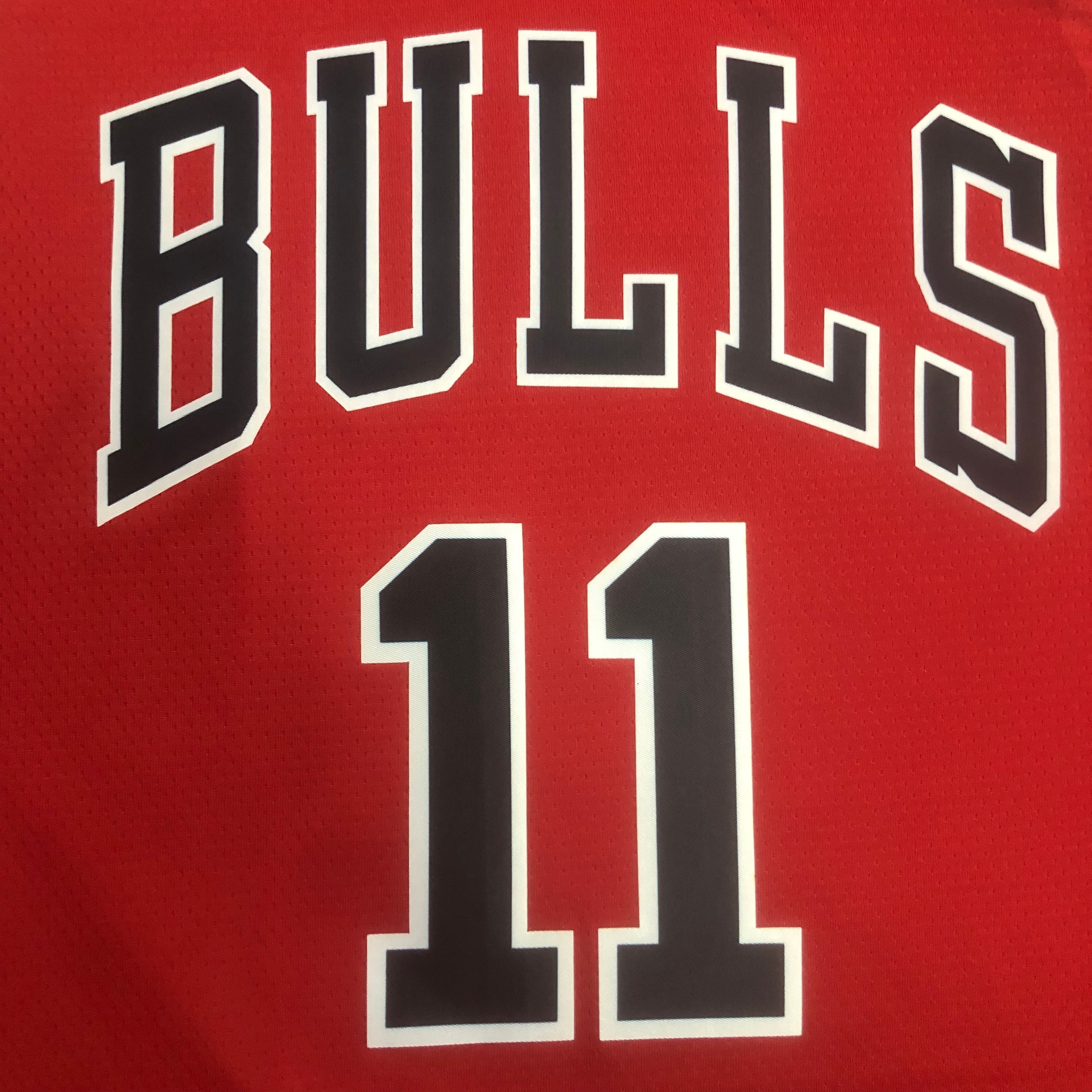 23 Season Chicago Bulls Red Jersey No.11