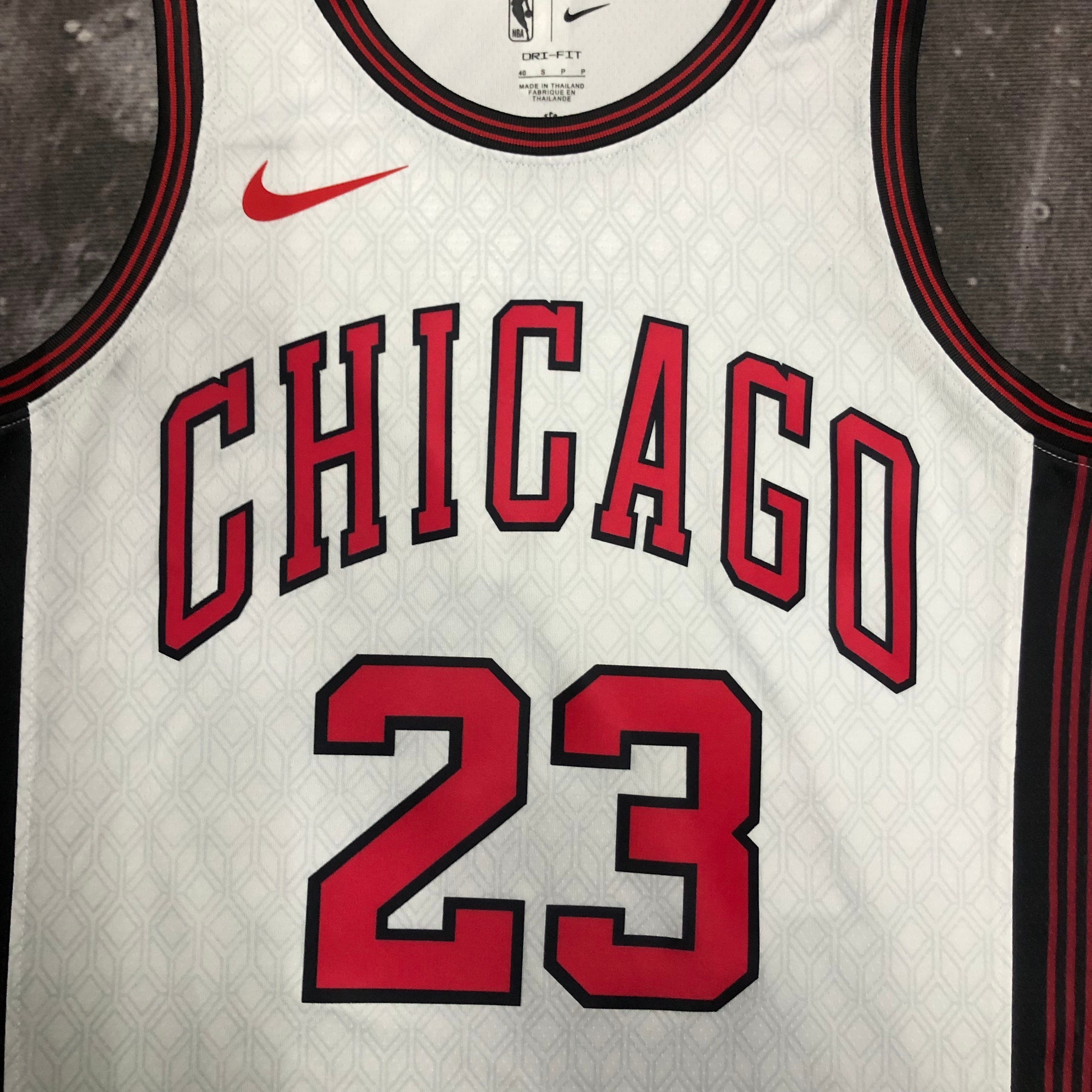 23 Season Chicago Bulls City Edition Jersey No.23