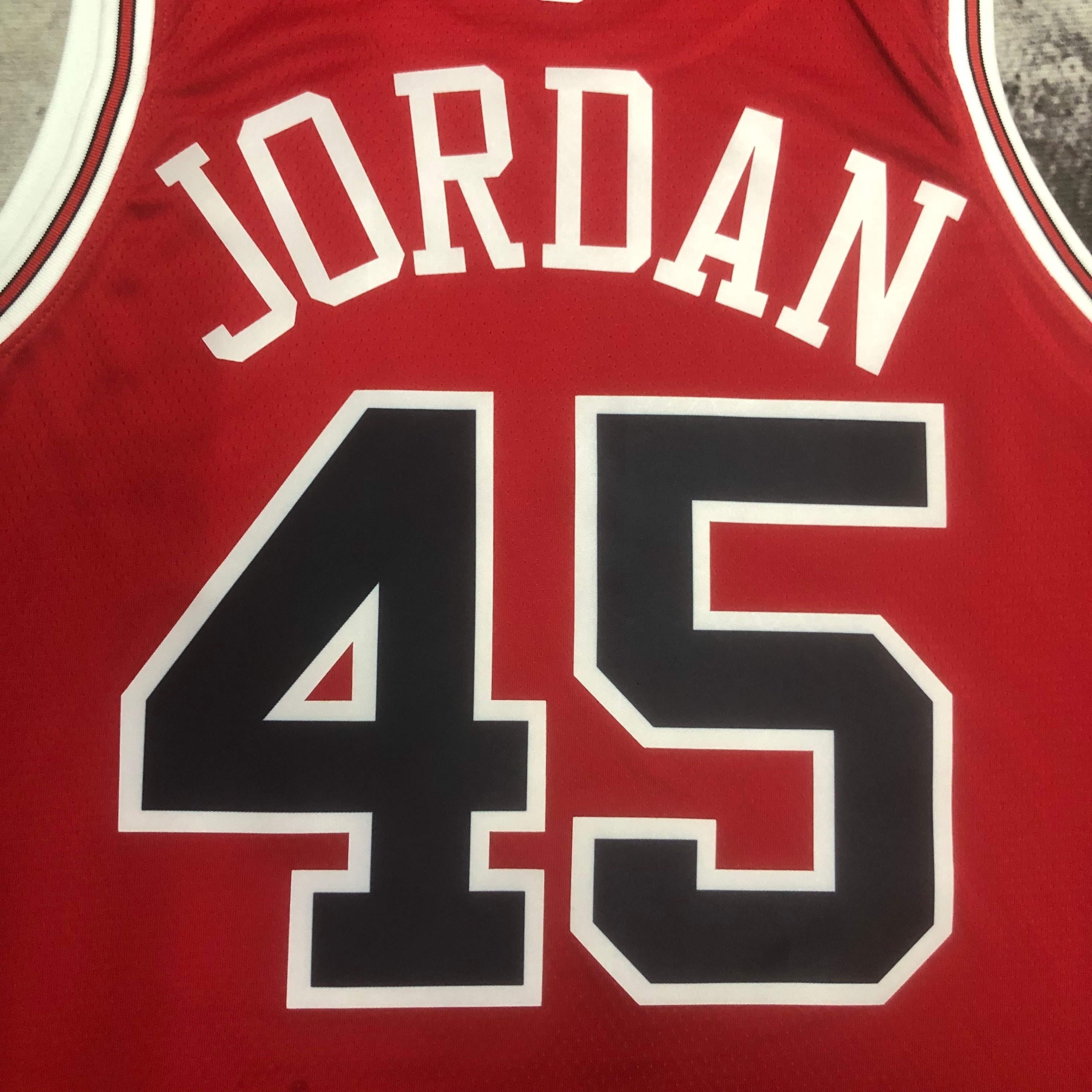 23 Season Chicago Bulls Red Jersey No.45