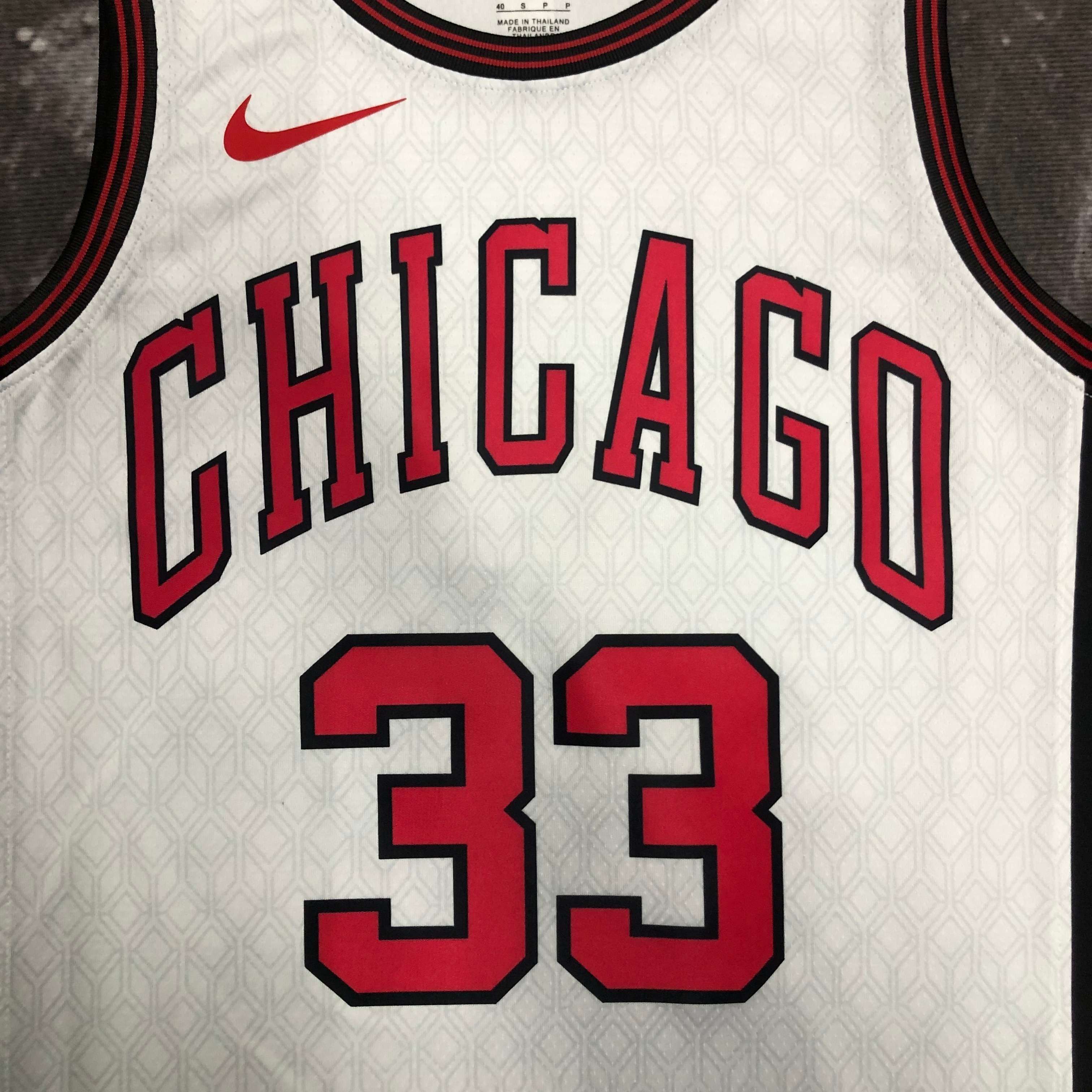 23 Season Chicago Bulls City Edition Jersey No.33