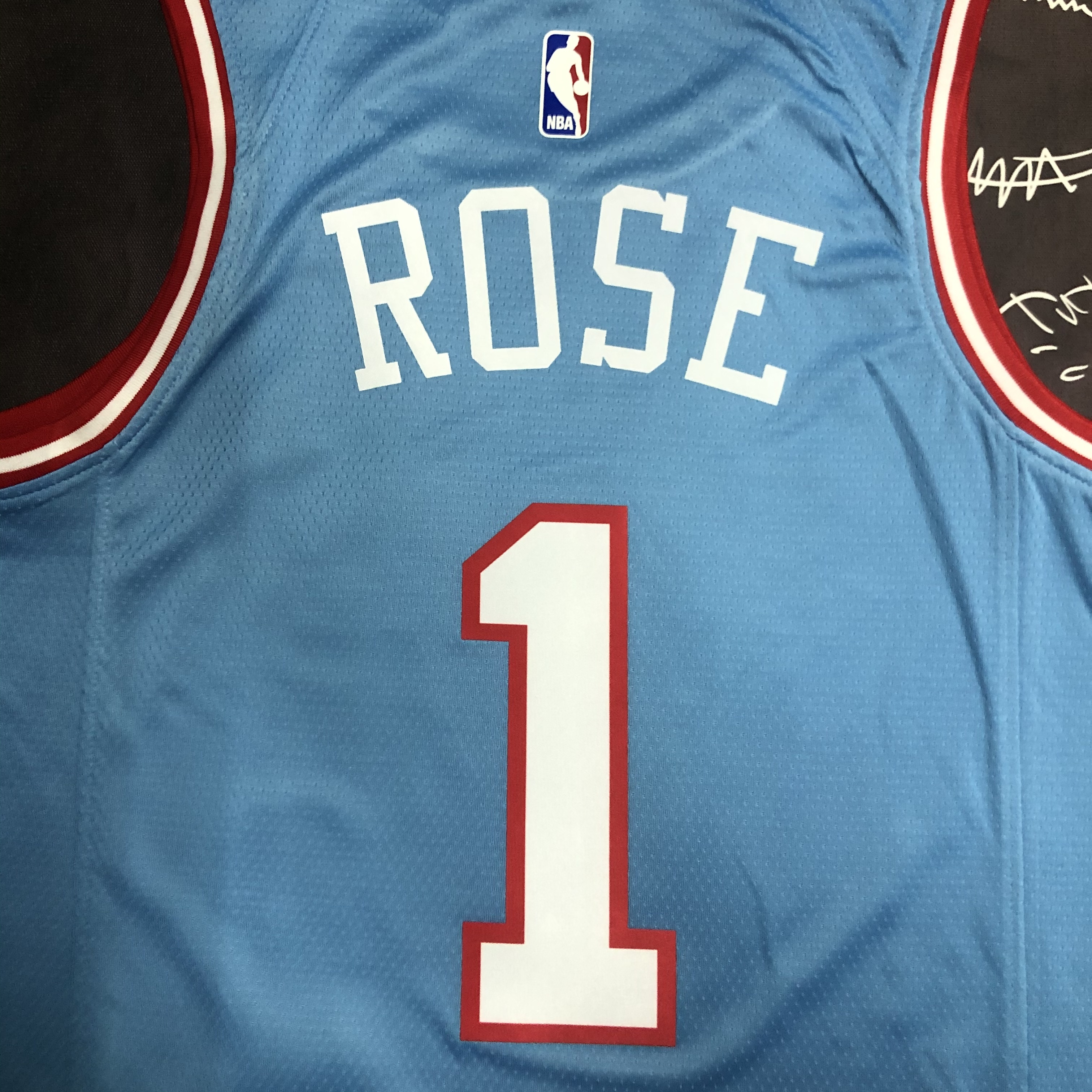 Chicago Bulls Blue Jersey No.1