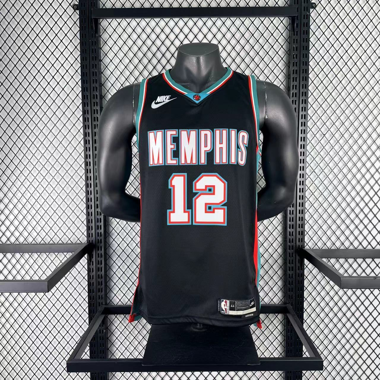 26 Season Grizzlies Black No.12