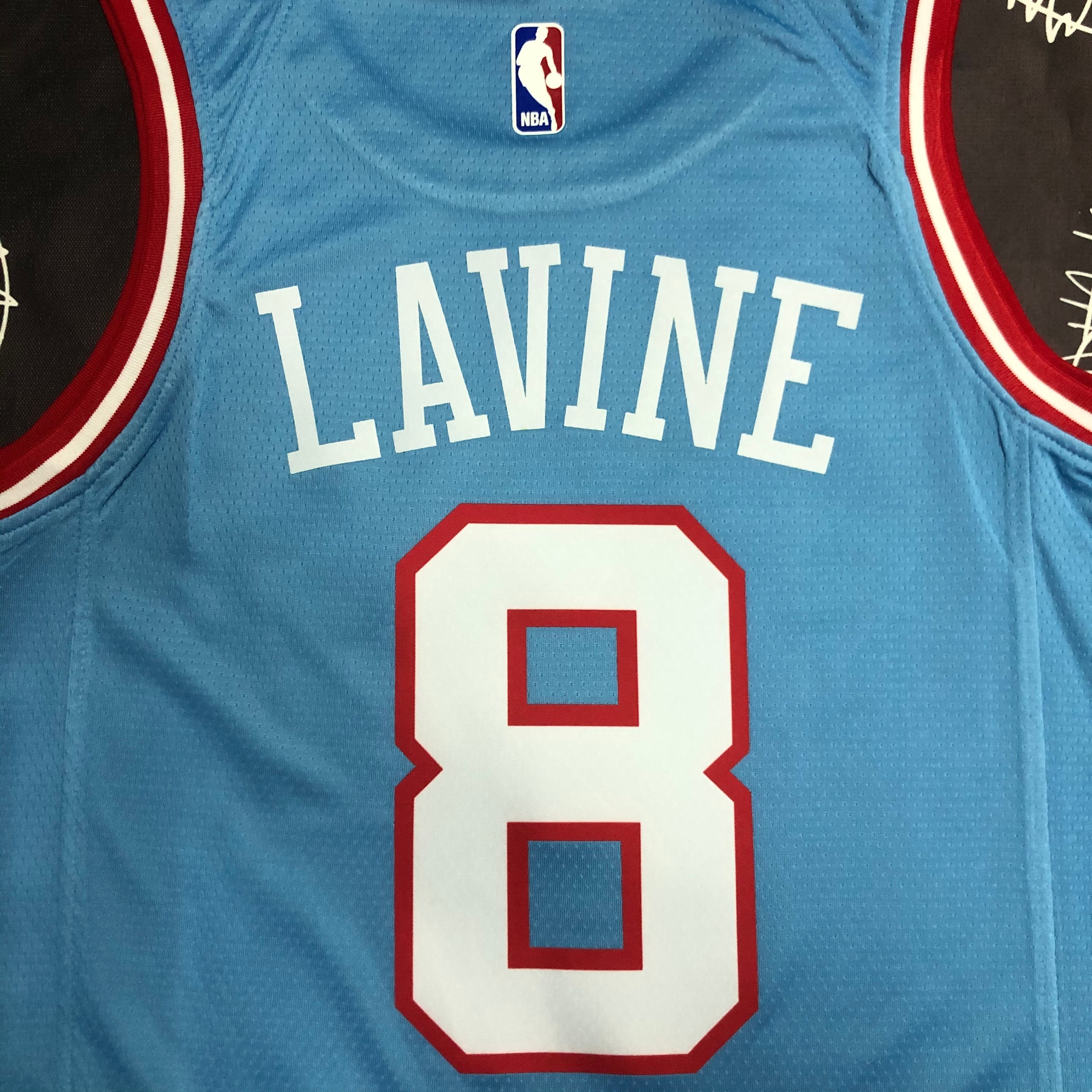 Chicago Bulls Blue Jersey No.8