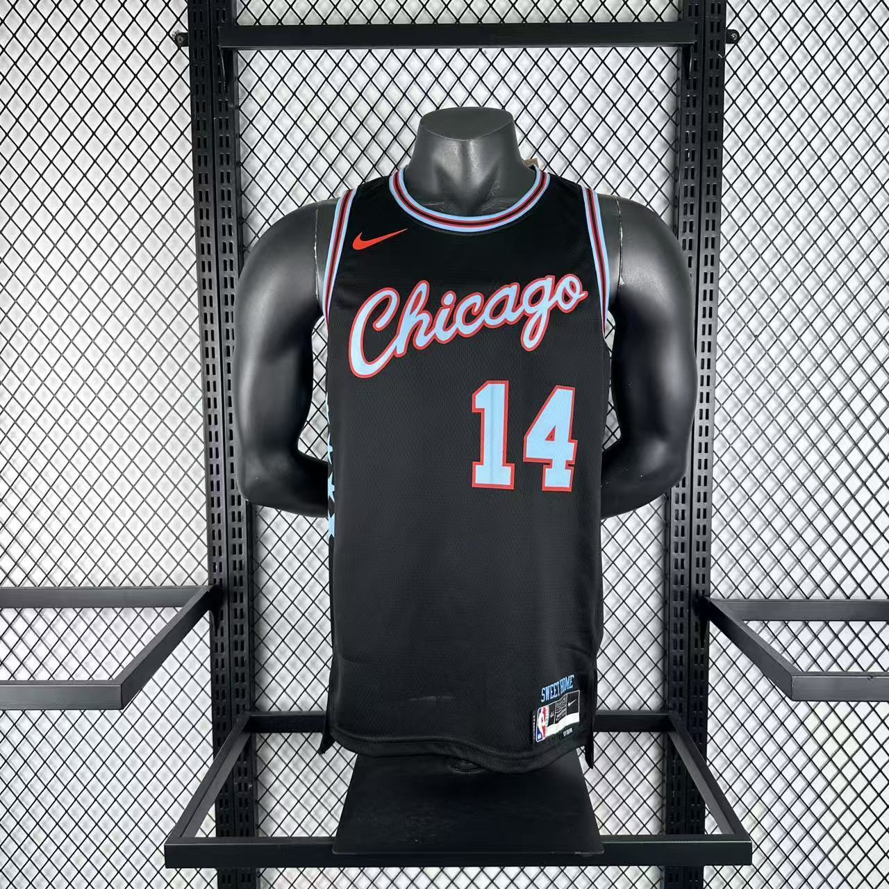26 Season Chicago Bulls City Edition Jersey No.14