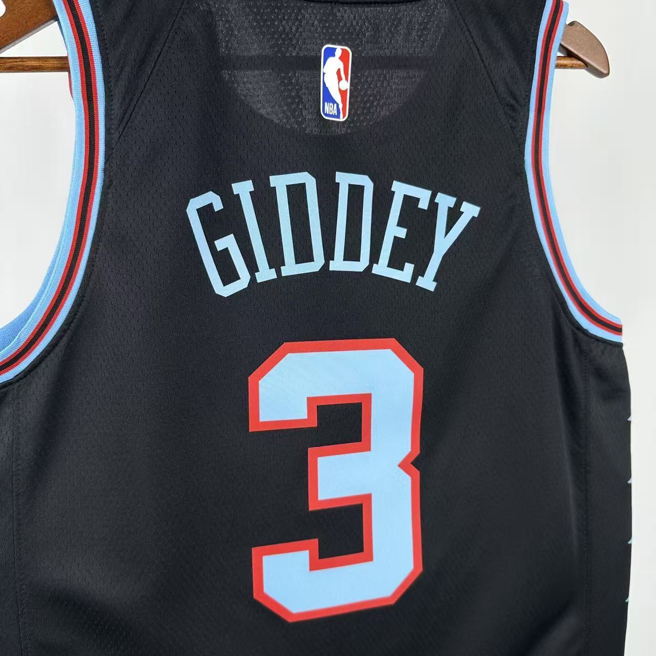 26 Season Chicago Bulls City Edition Jersey No.3