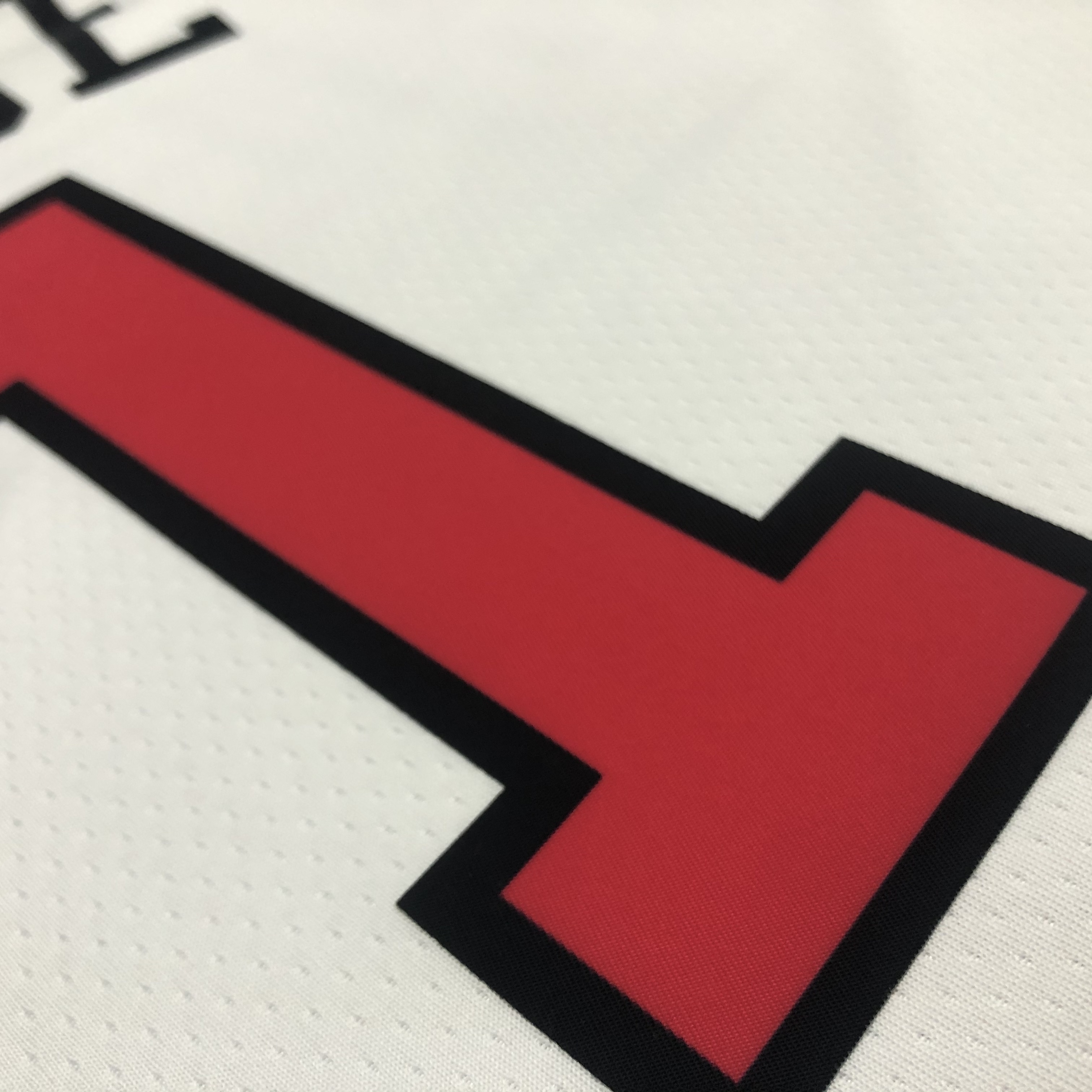 75th Anniversary Chicago Bulls White Jersey No.1