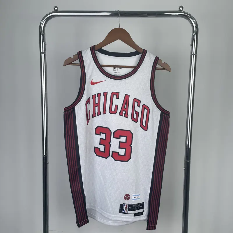 23 Season Chicago Bulls City Edition Jersey No.33
