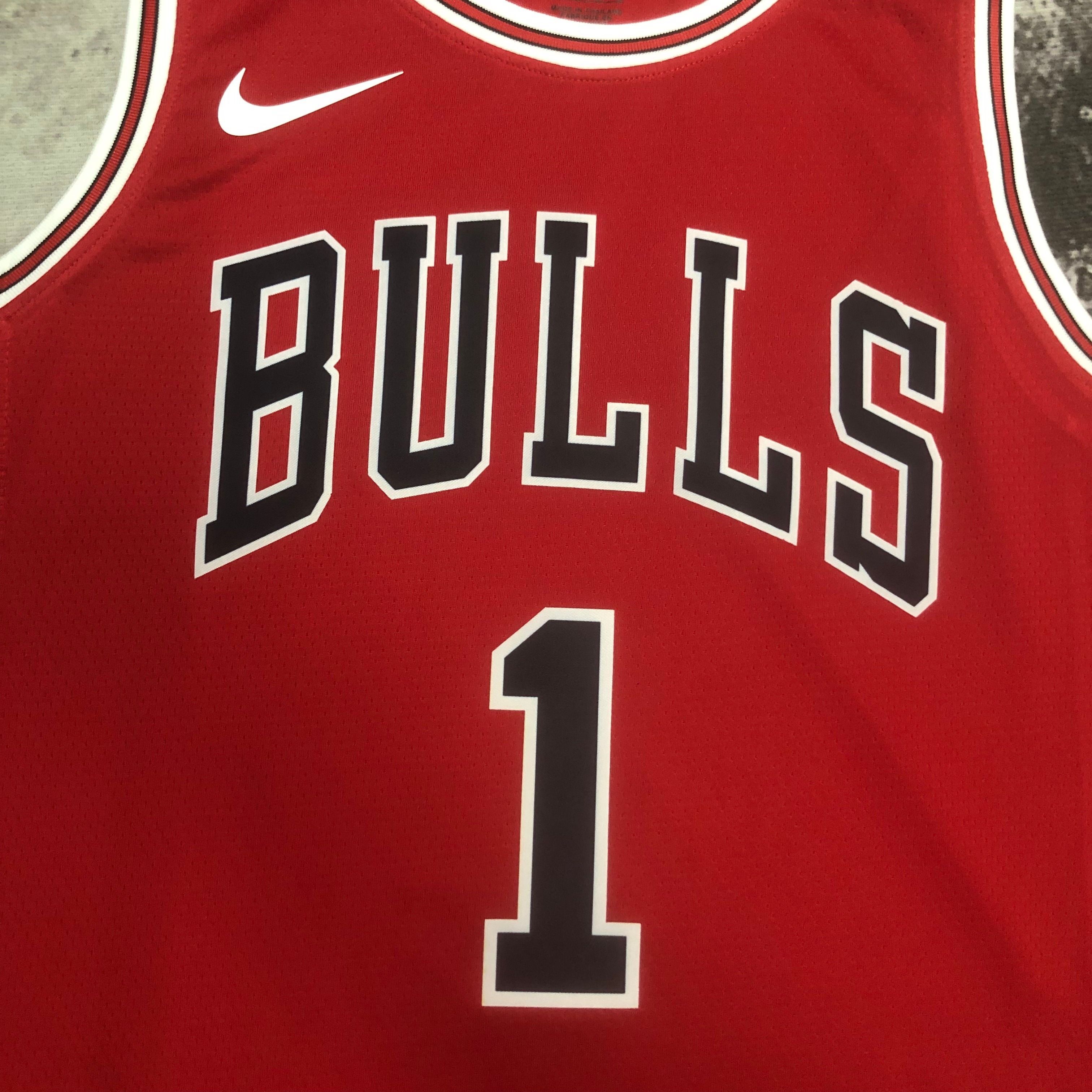 23 Season Chicago Bulls Red Jersey No.1