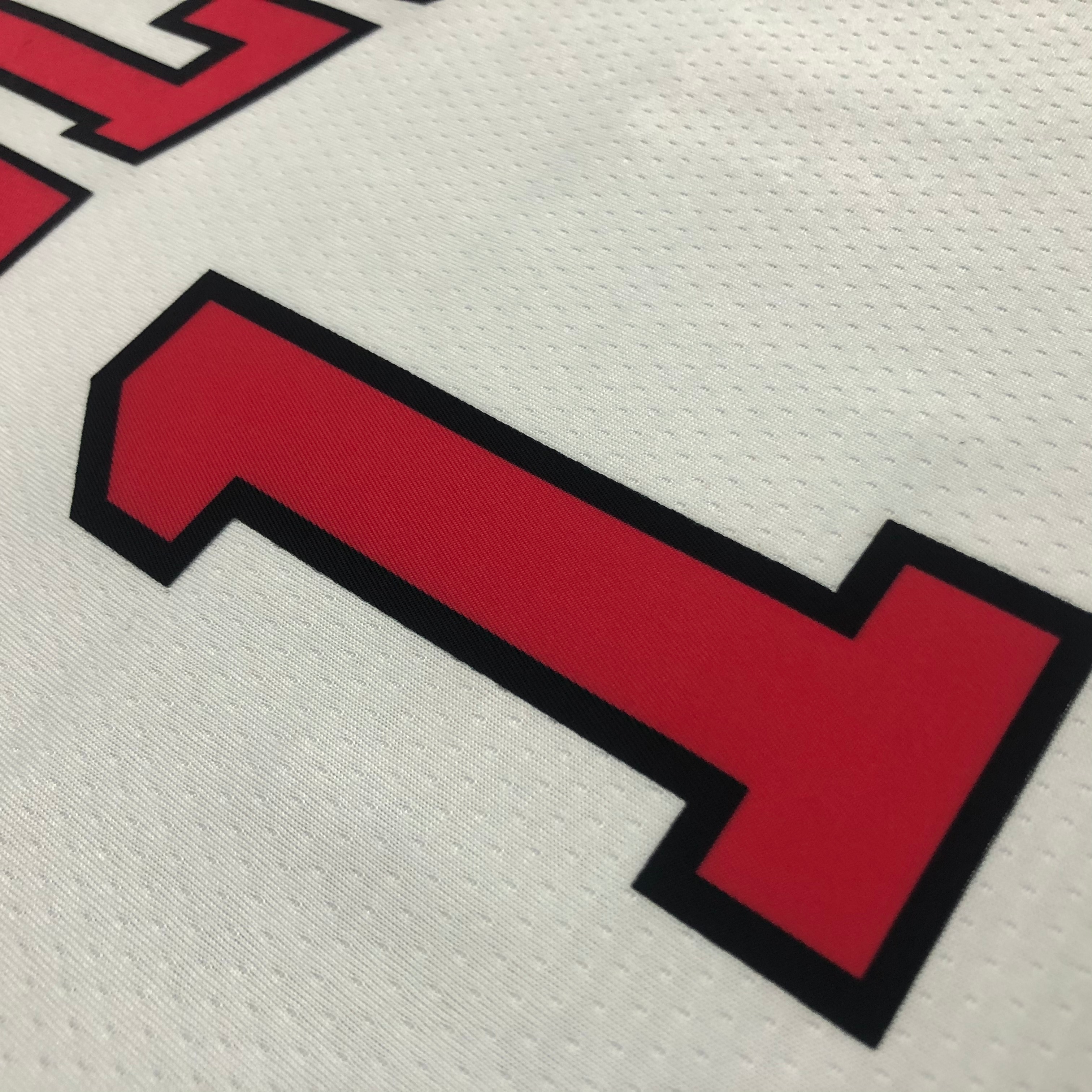 75th Anniversary Chicago Bulls White Jersey No.1