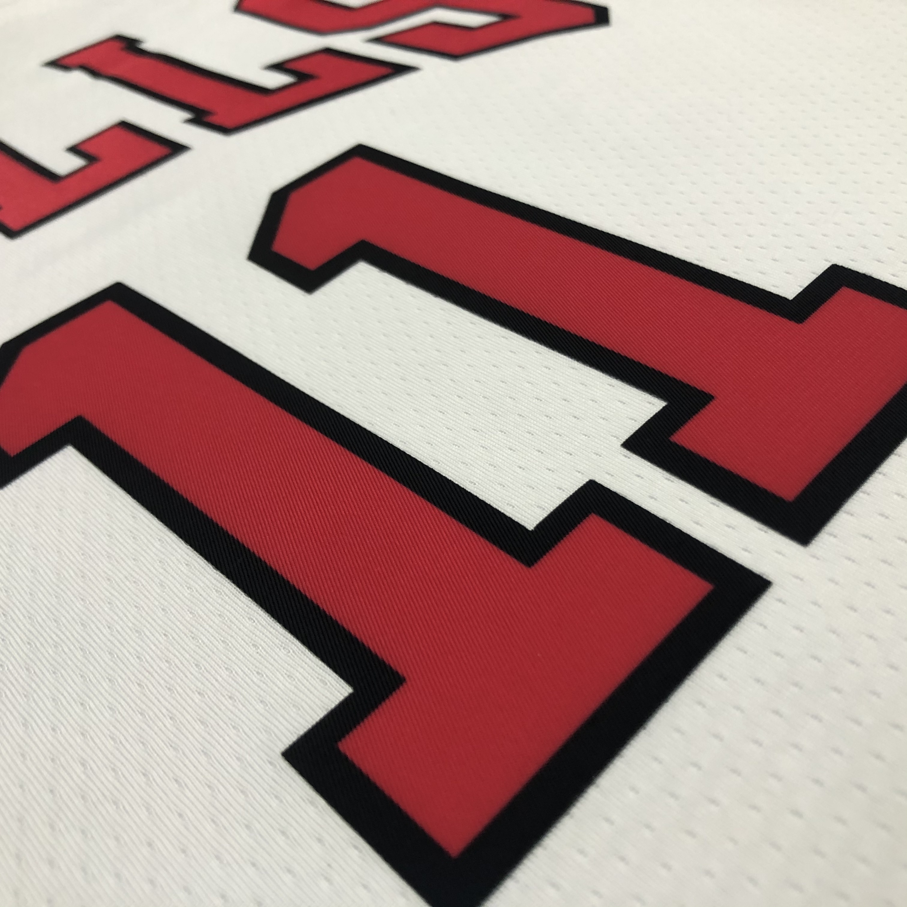 75th Anniversary Chicago Bulls White Jersey No.11