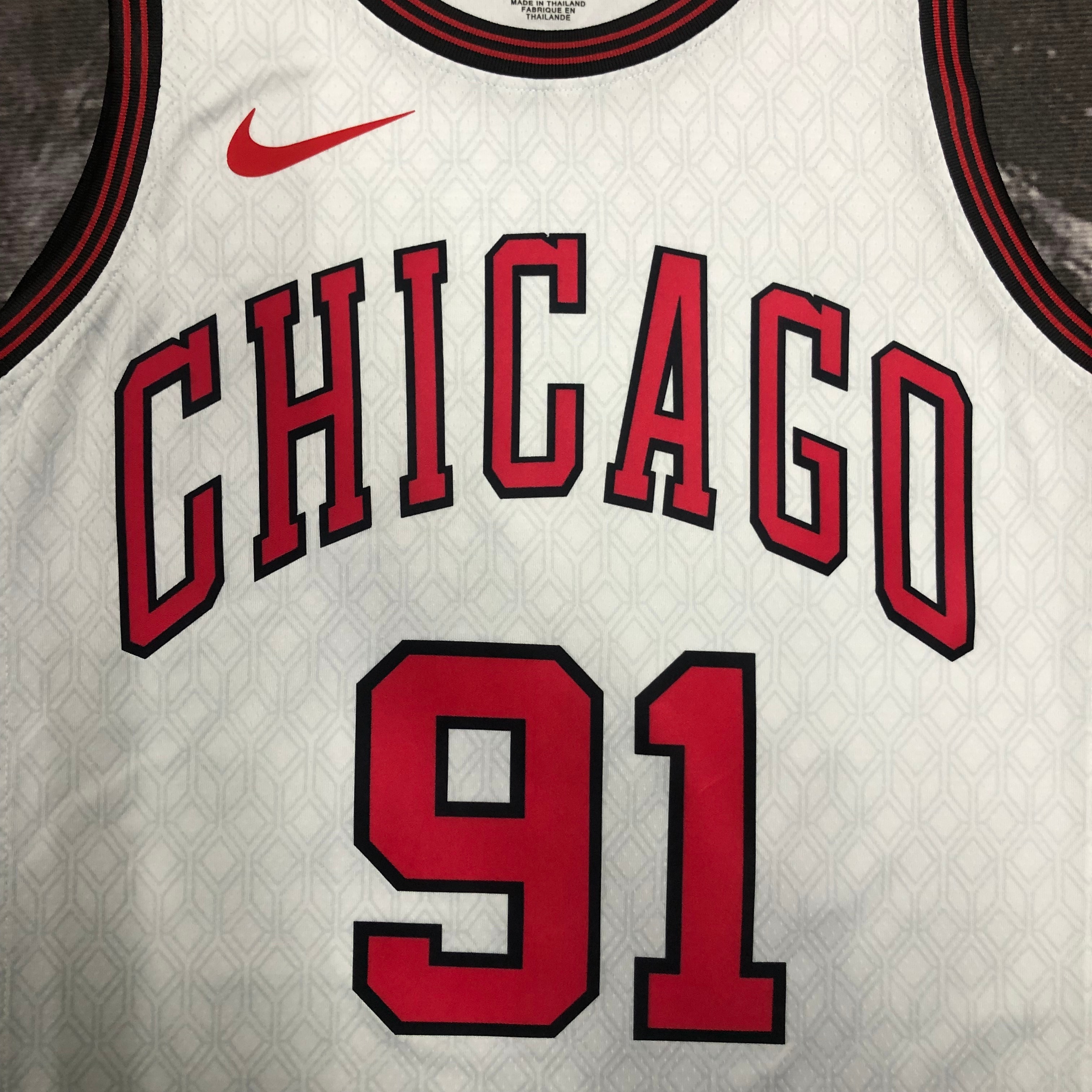 23 Season Chicago Bulls City Edition Jersey No.91