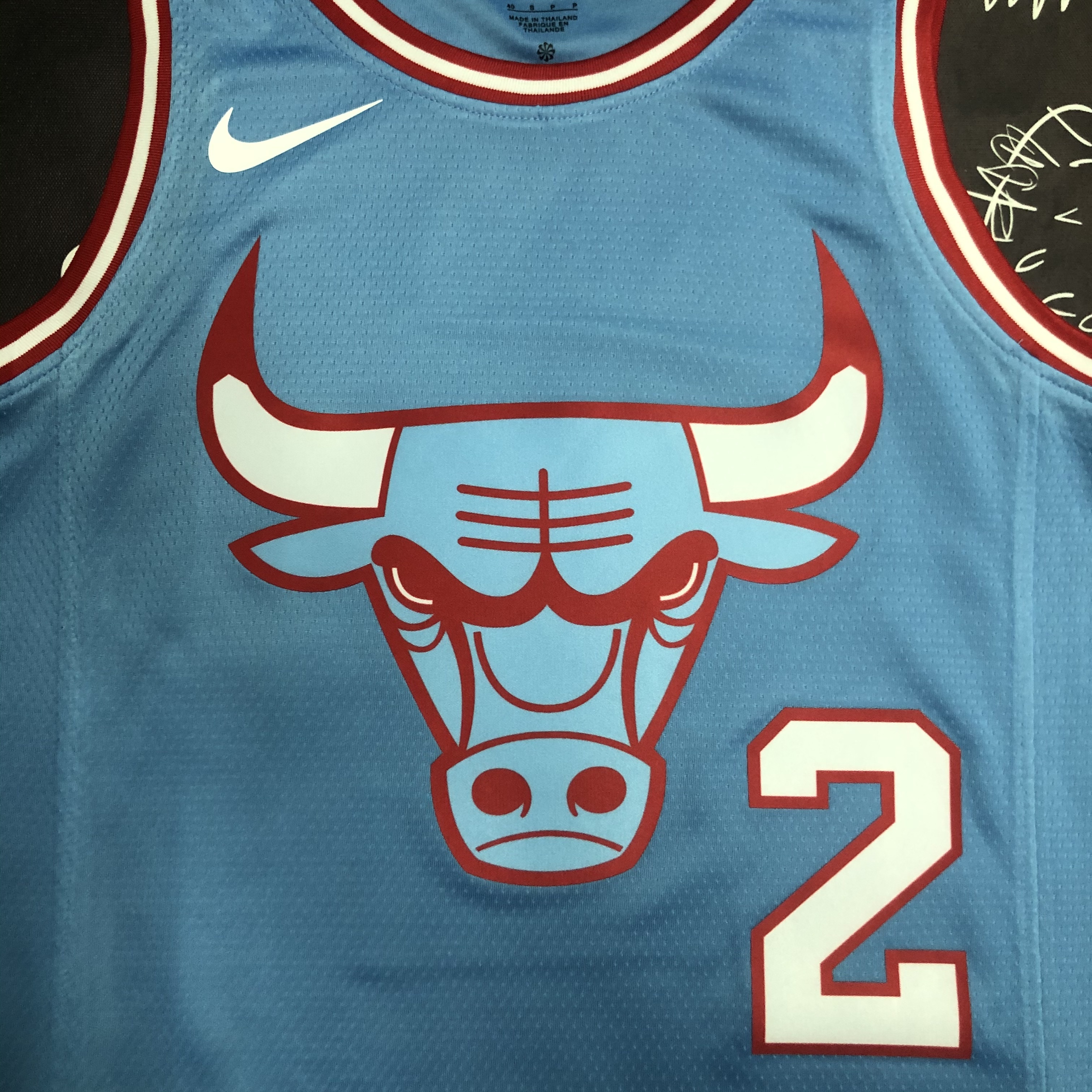 Chicago Bulls Blue Jersey No.2
