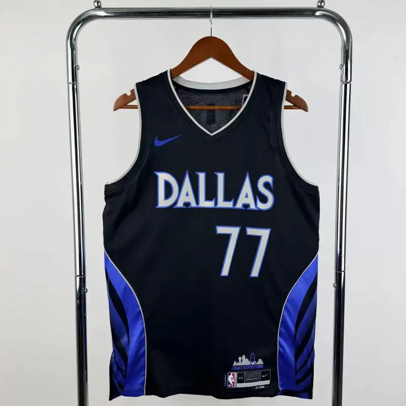 Dallas Mavericks 26 Season Mavericks City Edition No.77
