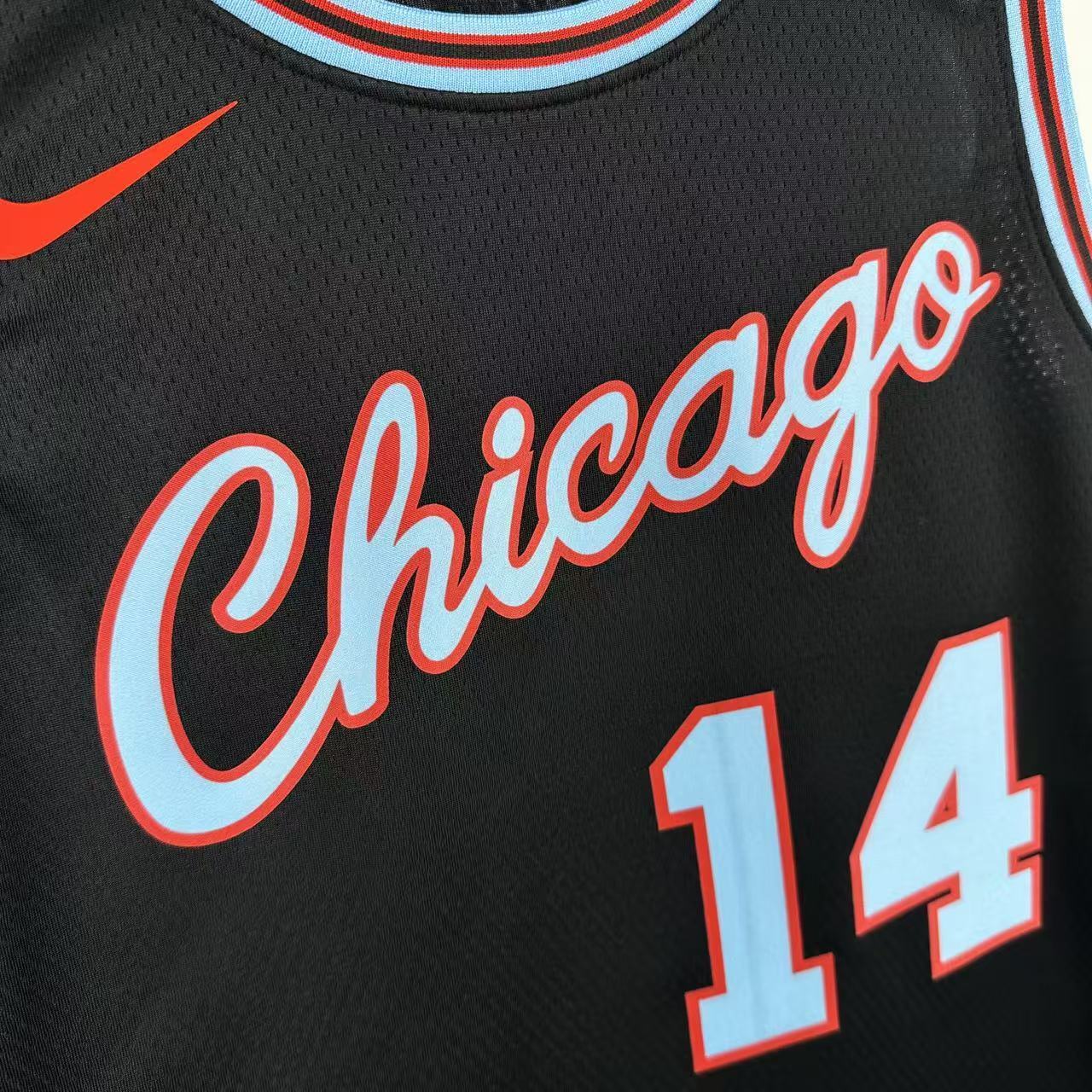 26 Season Chicago Bulls City Edition Jersey No.14