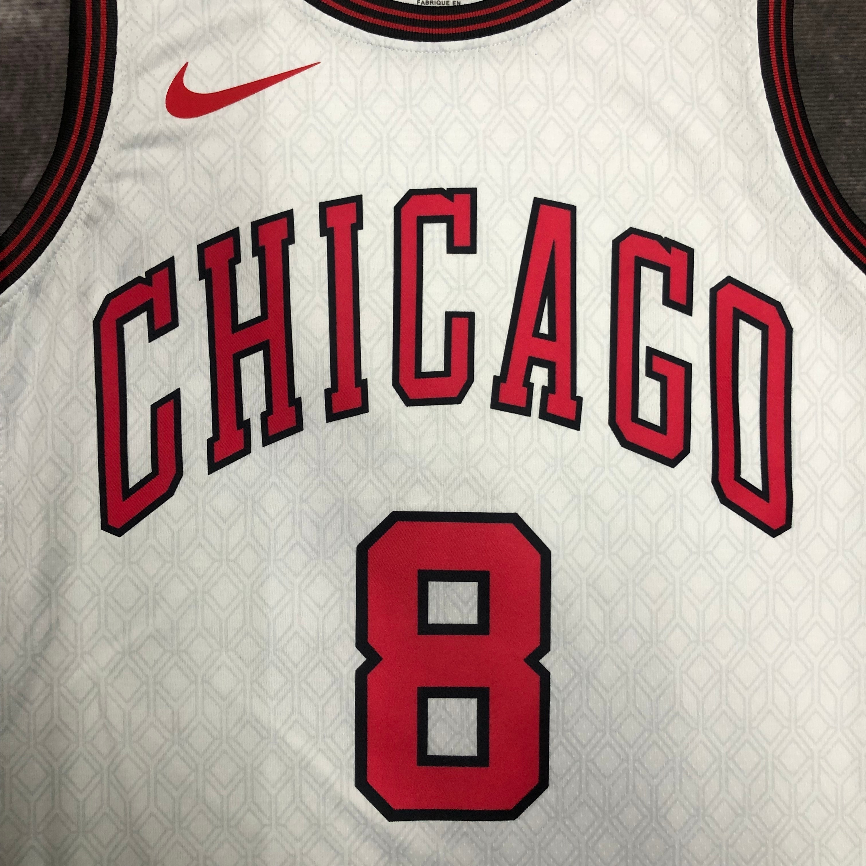 23 Season Chicago Bulls City Edition Jersey No.8