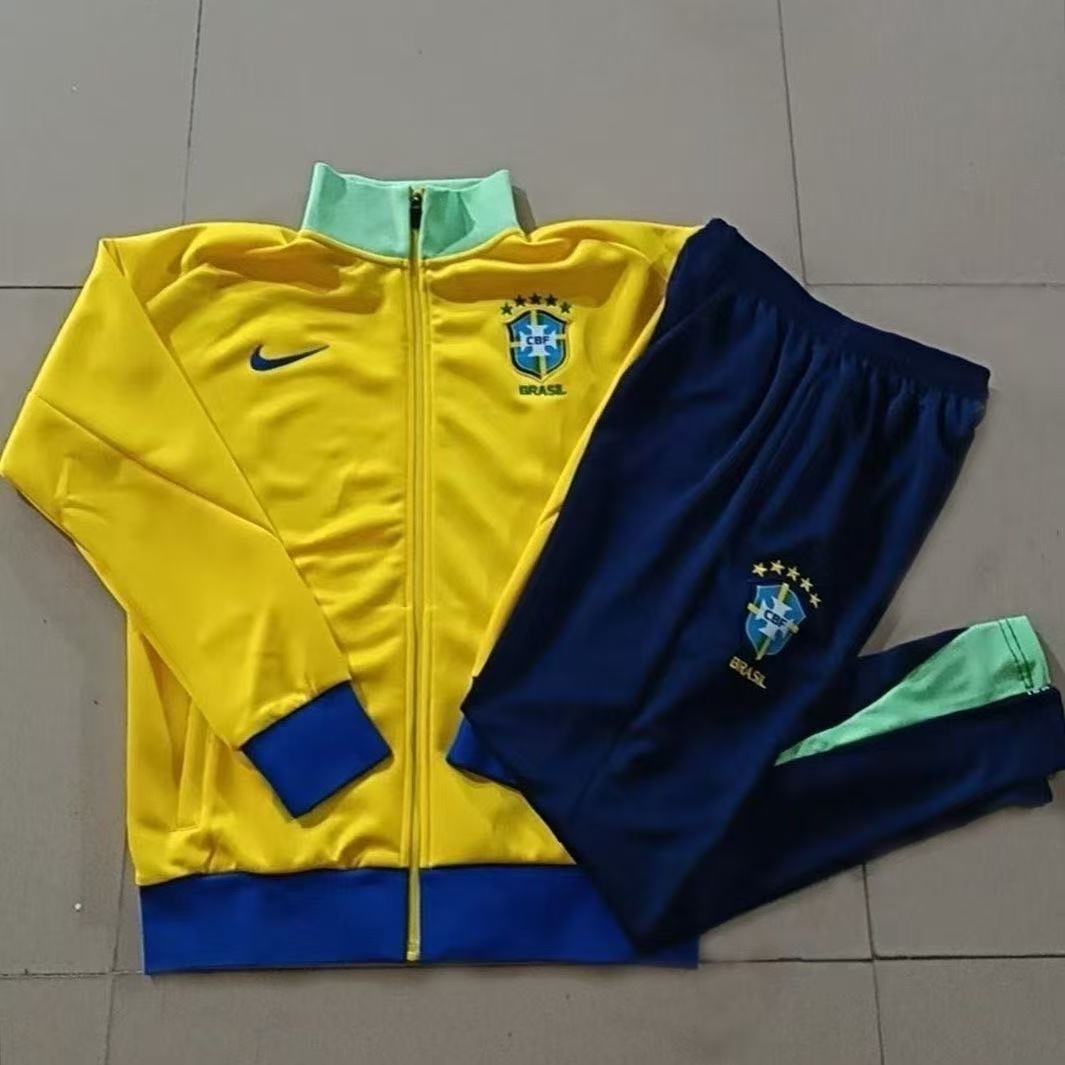 2026 Brazil Full zipper Training Suit