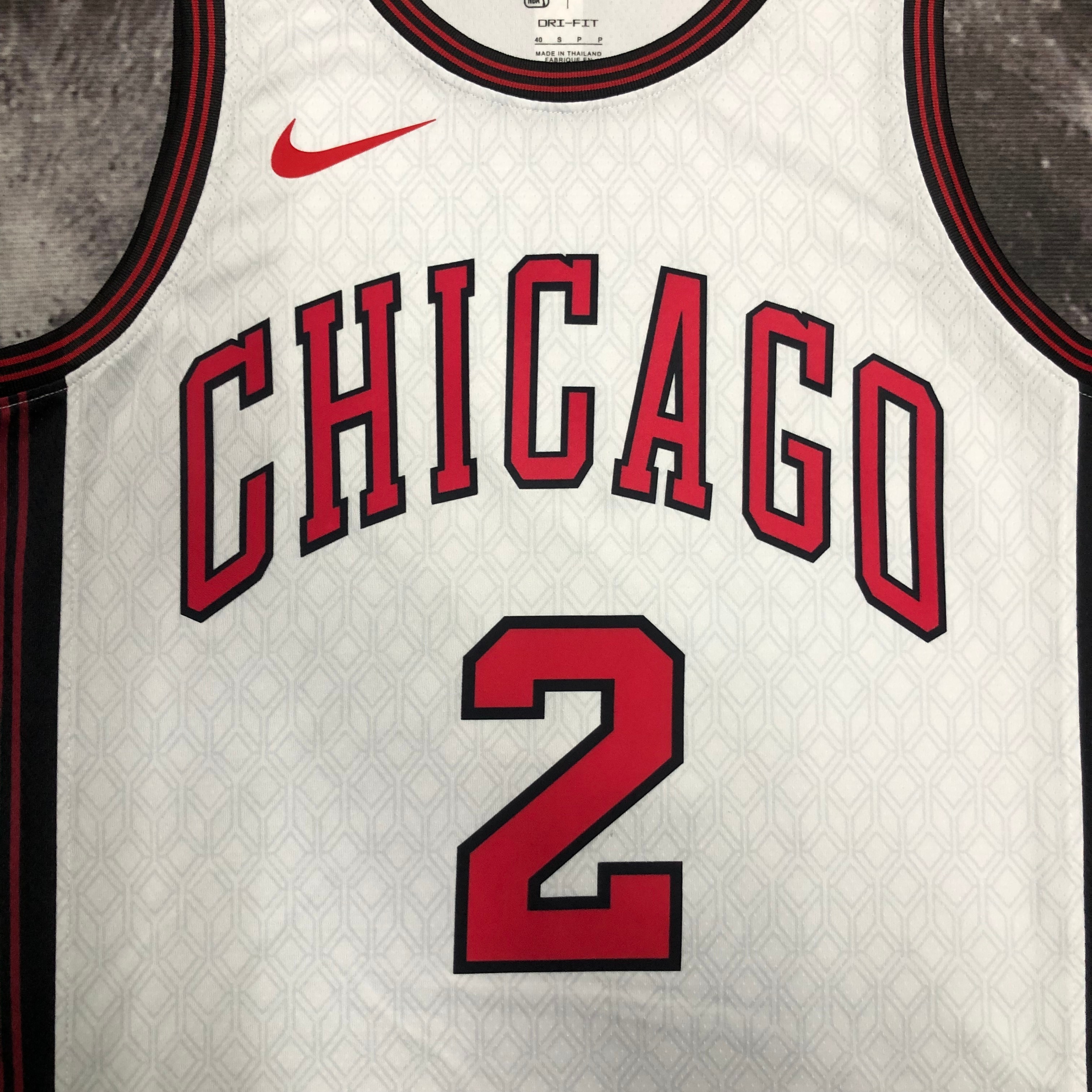 23 Season Chicago Bulls City Edition Jersey No.2