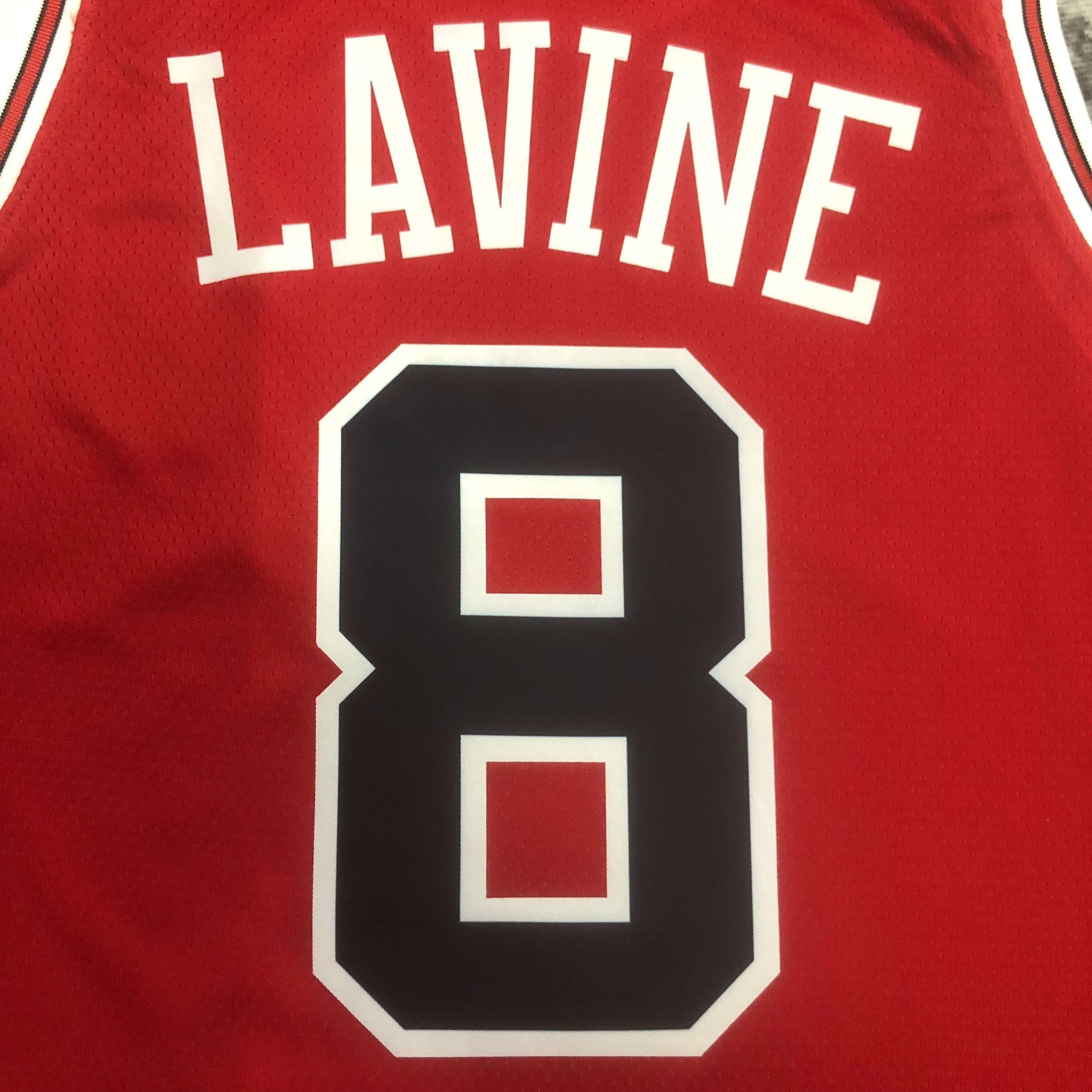 23 Season Chicago Bulls Red Jersey No.8