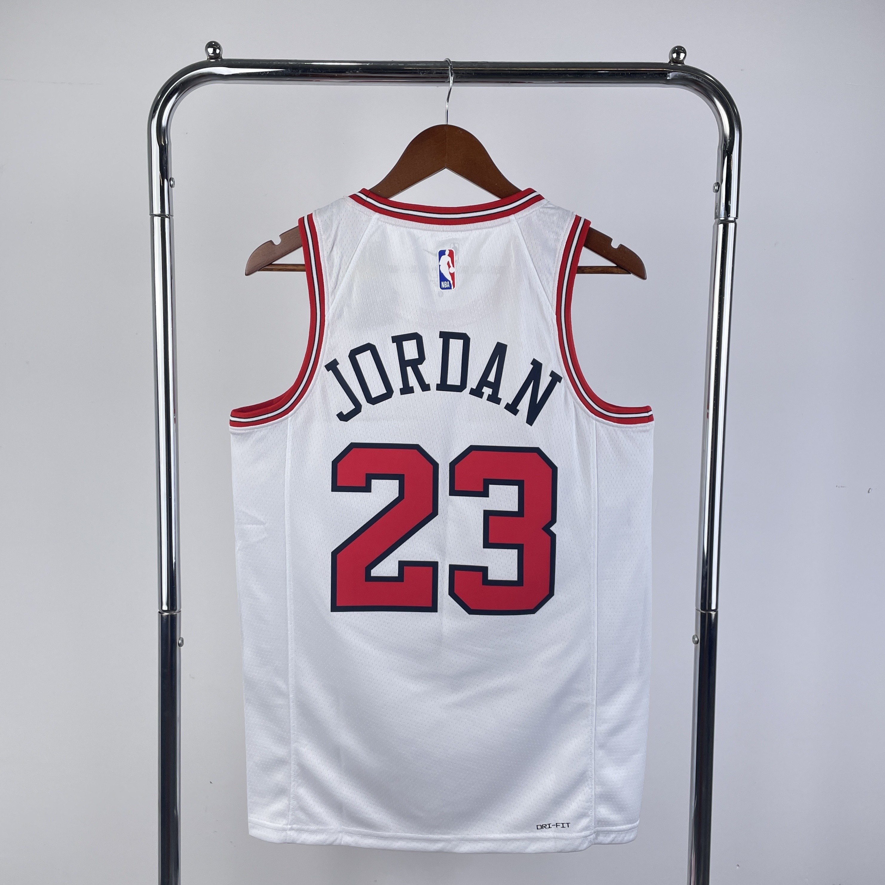 23 Season Chicago Bulls White Jersey No.23