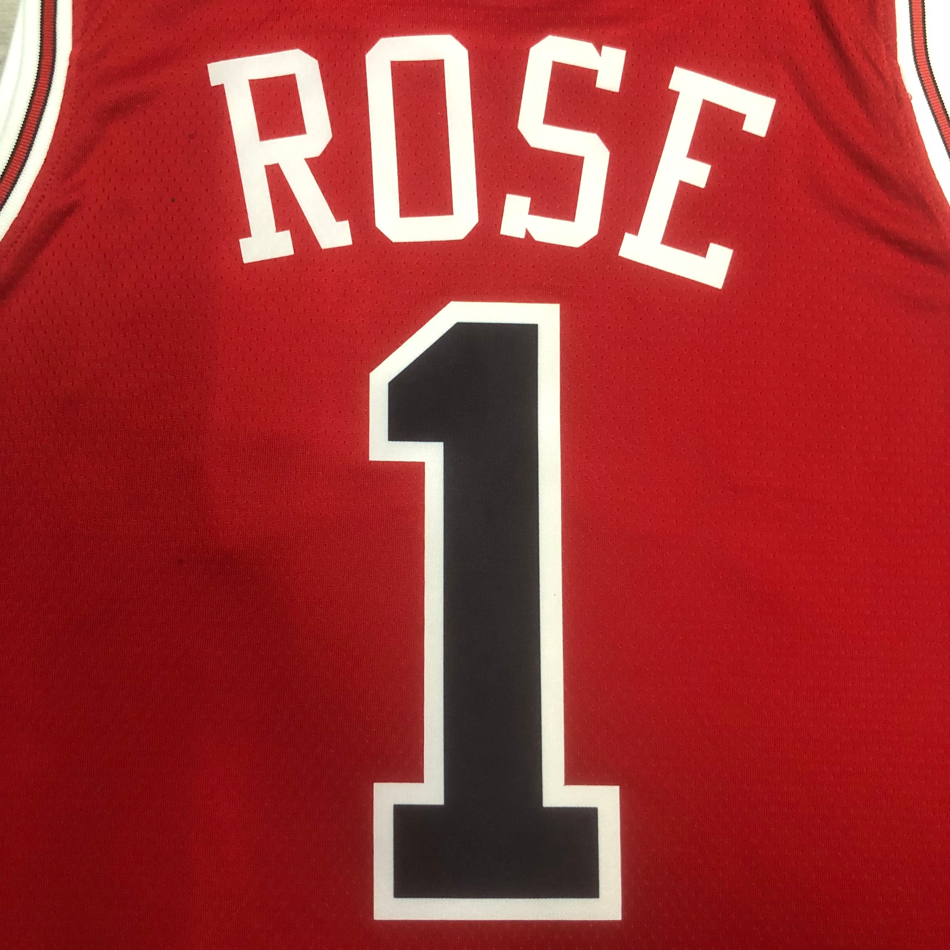 23 Season Chicago Bulls Red Jersey No.1