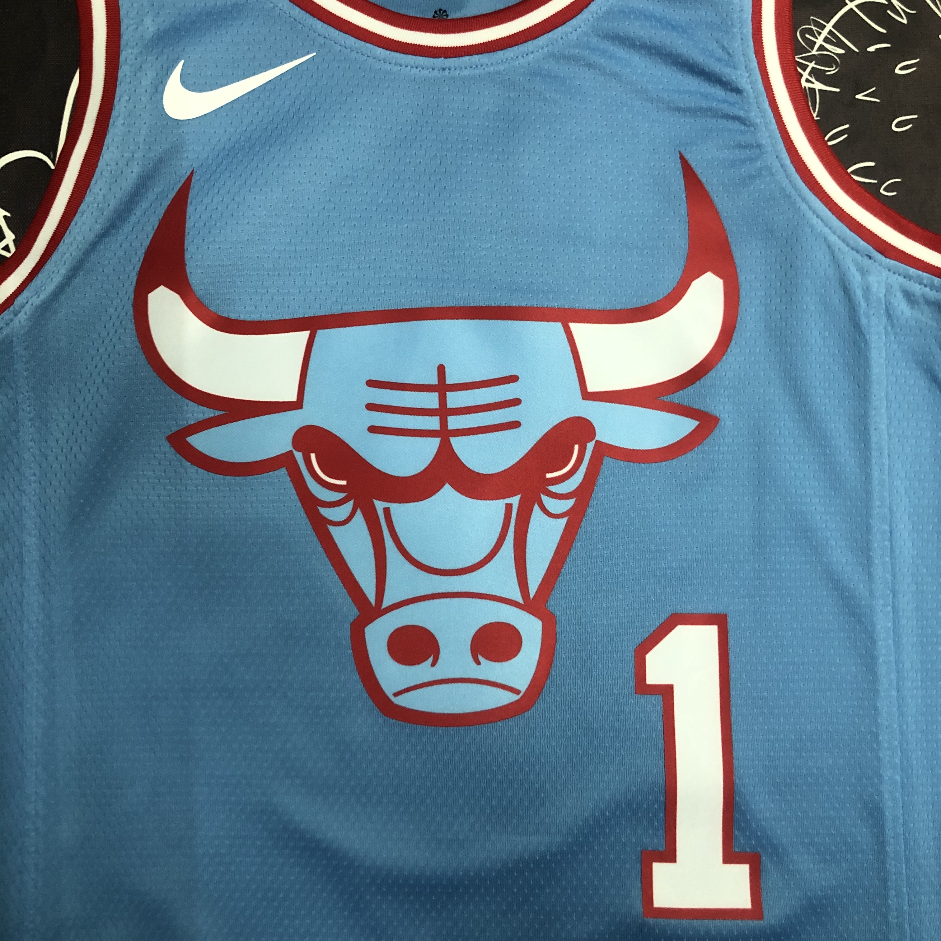 Chicago Bulls Blue Jersey No.1