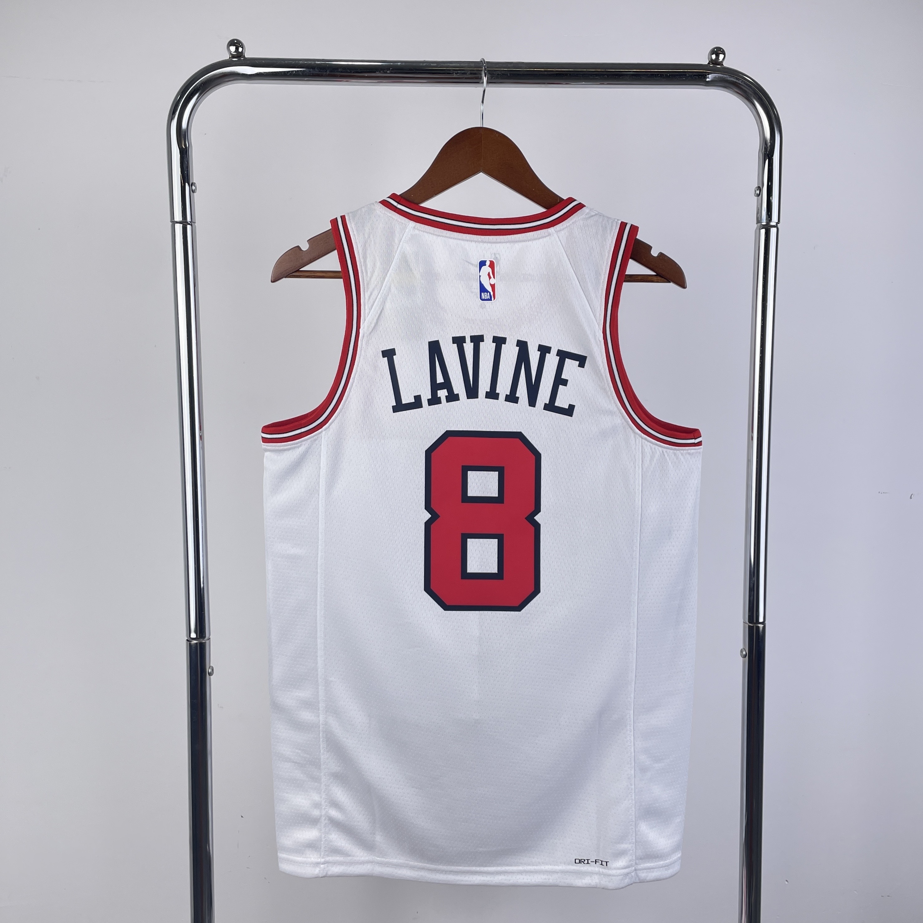23 Season Chicago Bulls White Jersey No.8