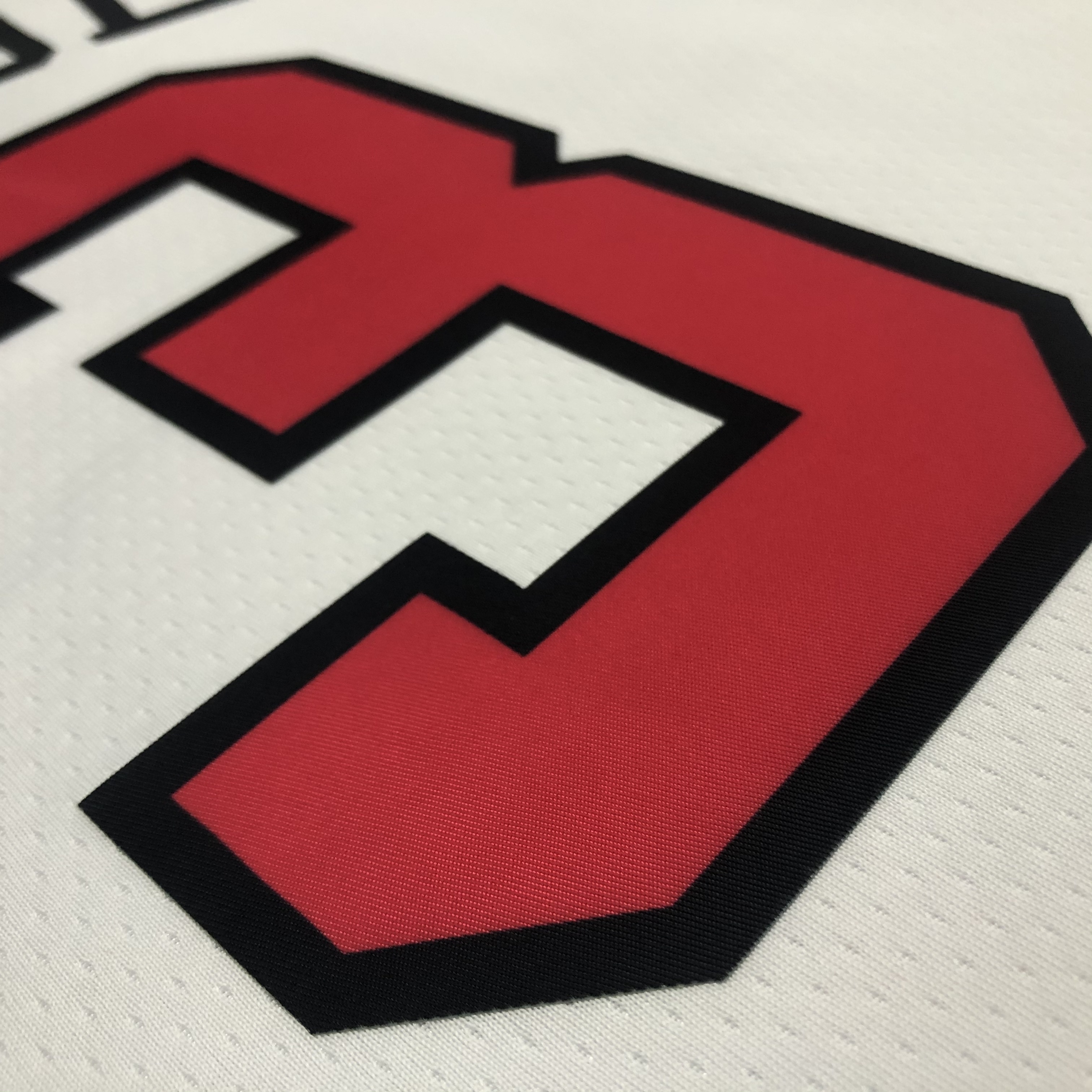 75th Anniversary Chicago Bulls White Jersey No.3