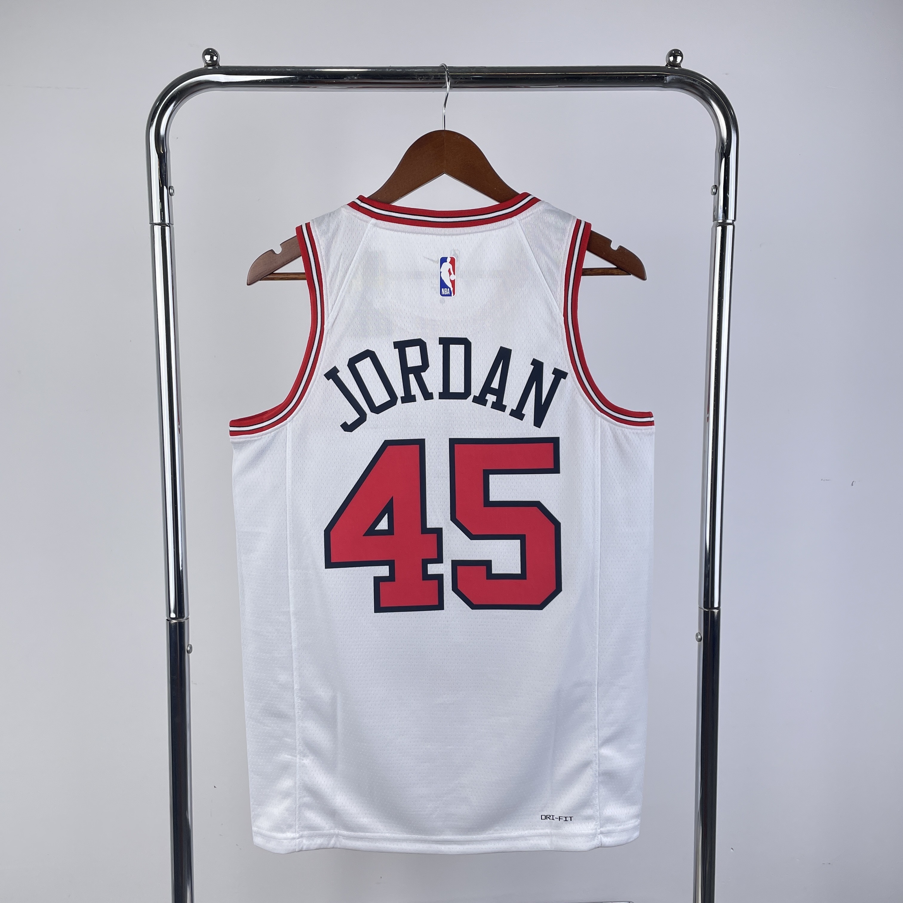 23 Season Chicago Bulls White Jersey No.45