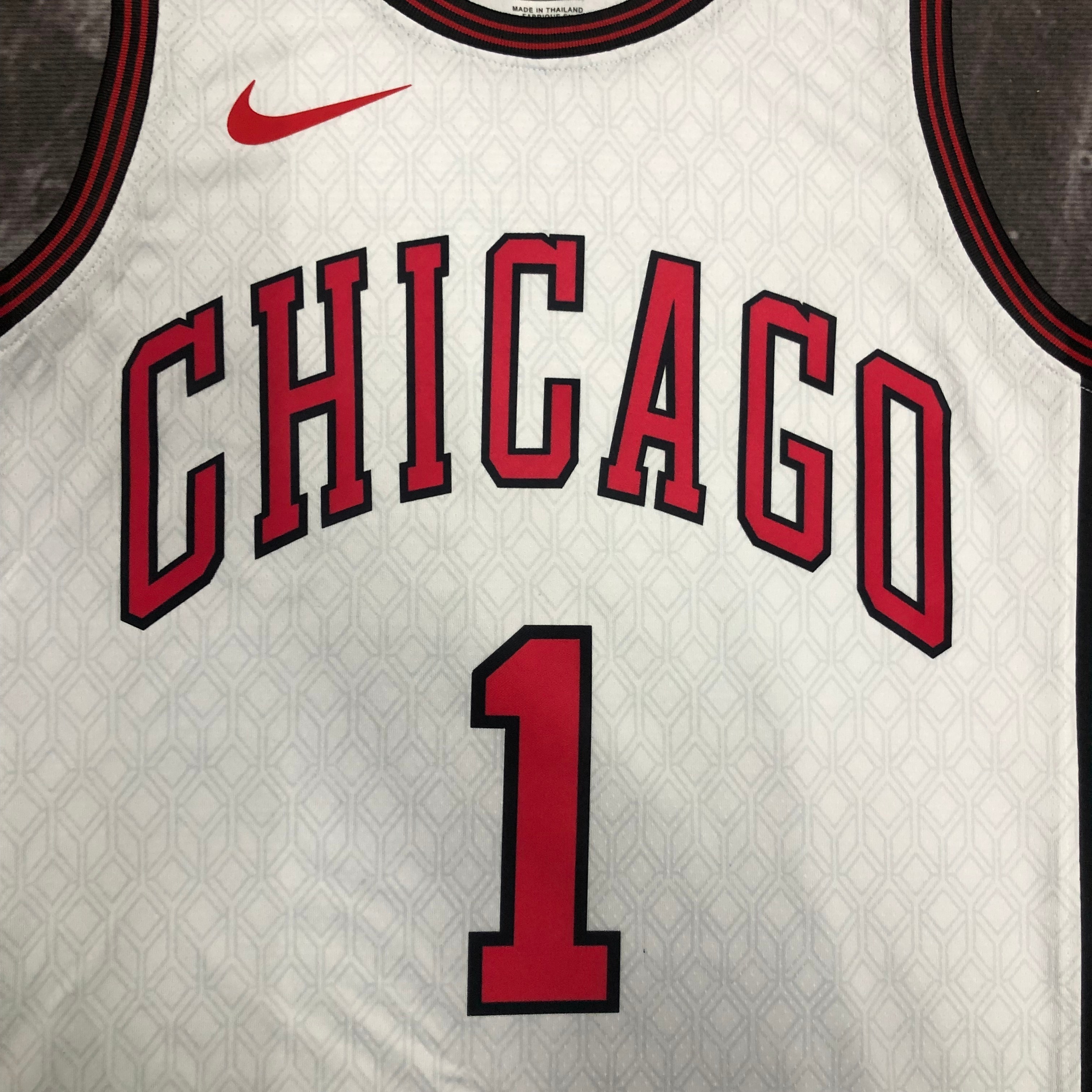 23 Season Chicago Bulls City Edition Jersey No.1