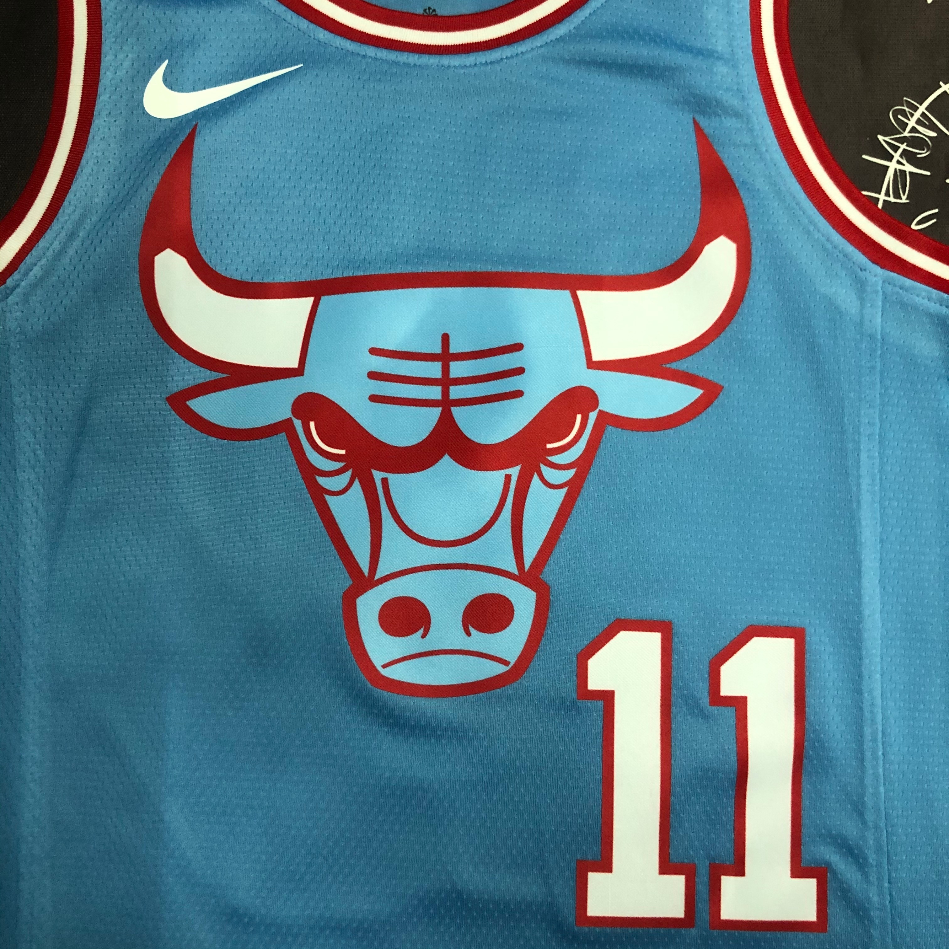 Chicago Bulls Blue Jersey No.11