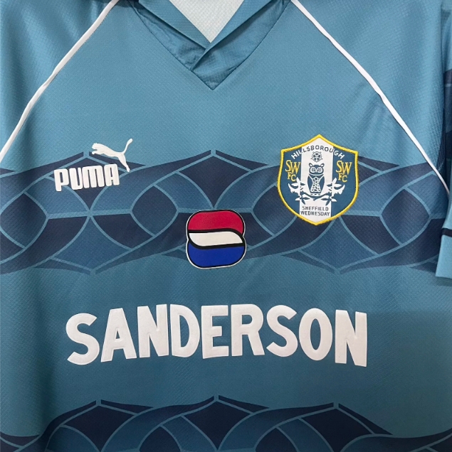 Retro Sheffield Wednesday 1995/97 Away Jersey S-4XL 3