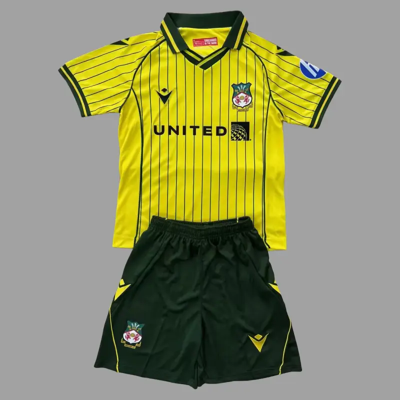 Kids Wrexham AFC 2025/26 Away Jersey