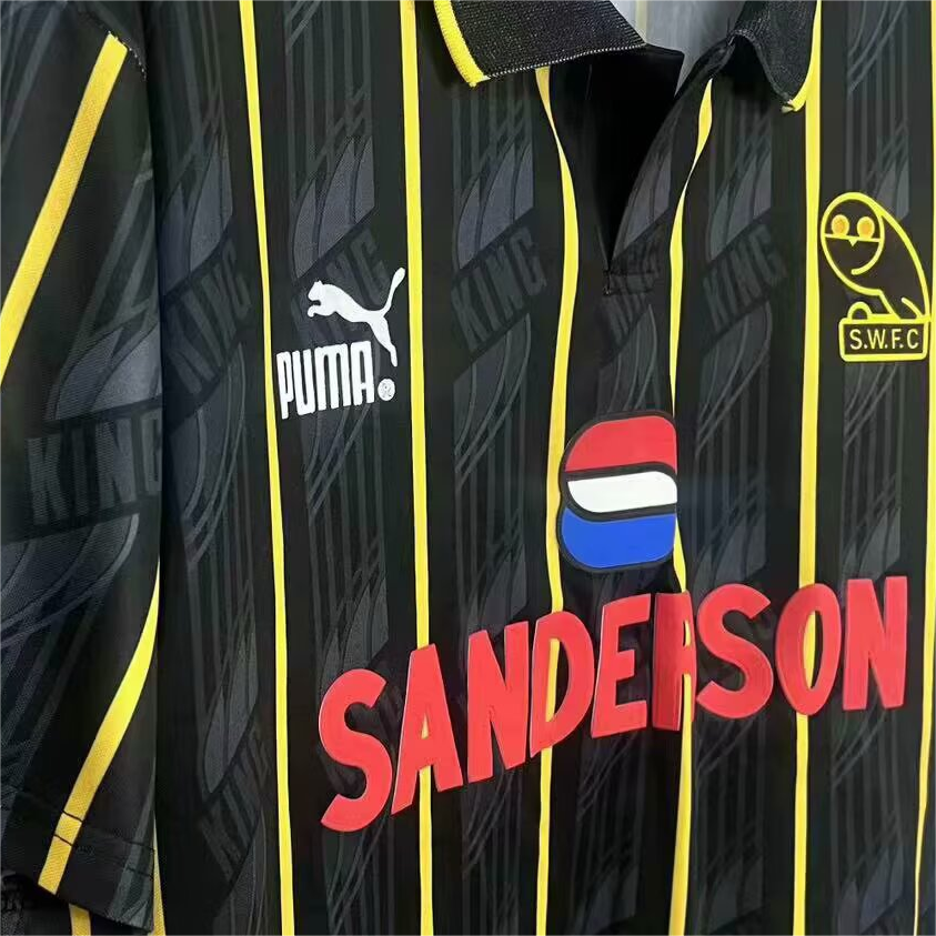 Retro Sheffield Wednesday 1993/94 Away Jersey S-4XL 3
