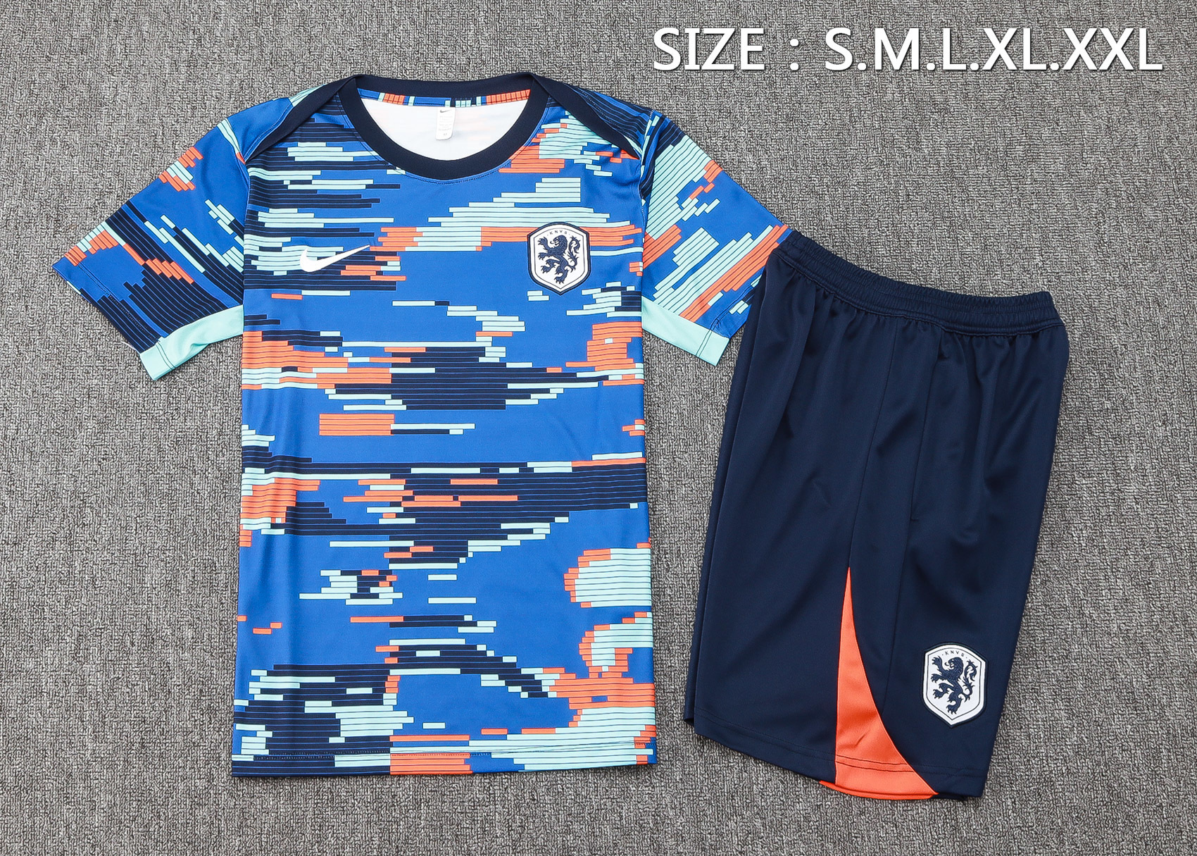 Short Sleeves Netherlands Training Suit